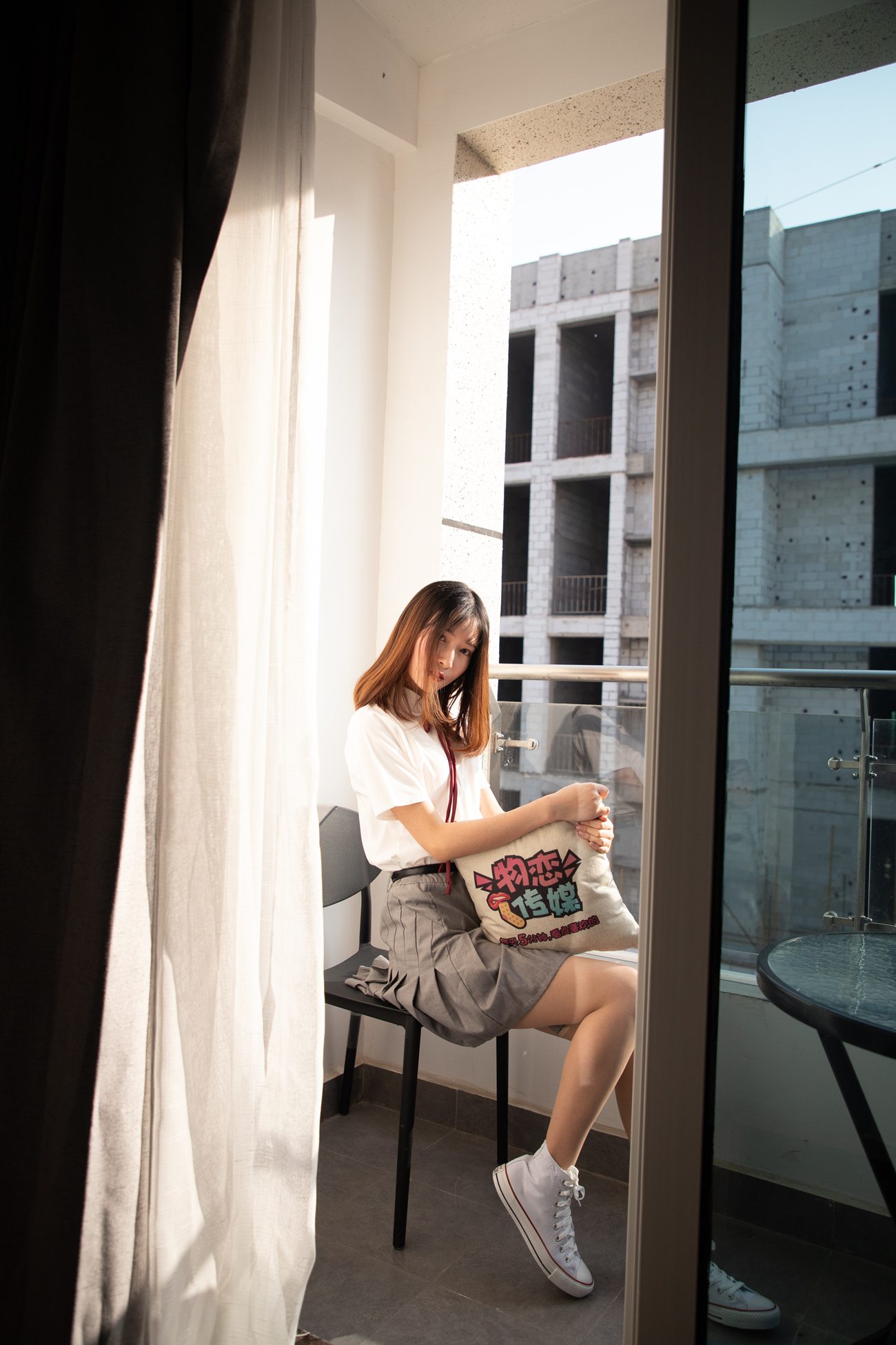 图片[26]-物恋传媒 No.088 猫耳-jk制服与船袜帆布鞋 [212P] – 速更版-美库