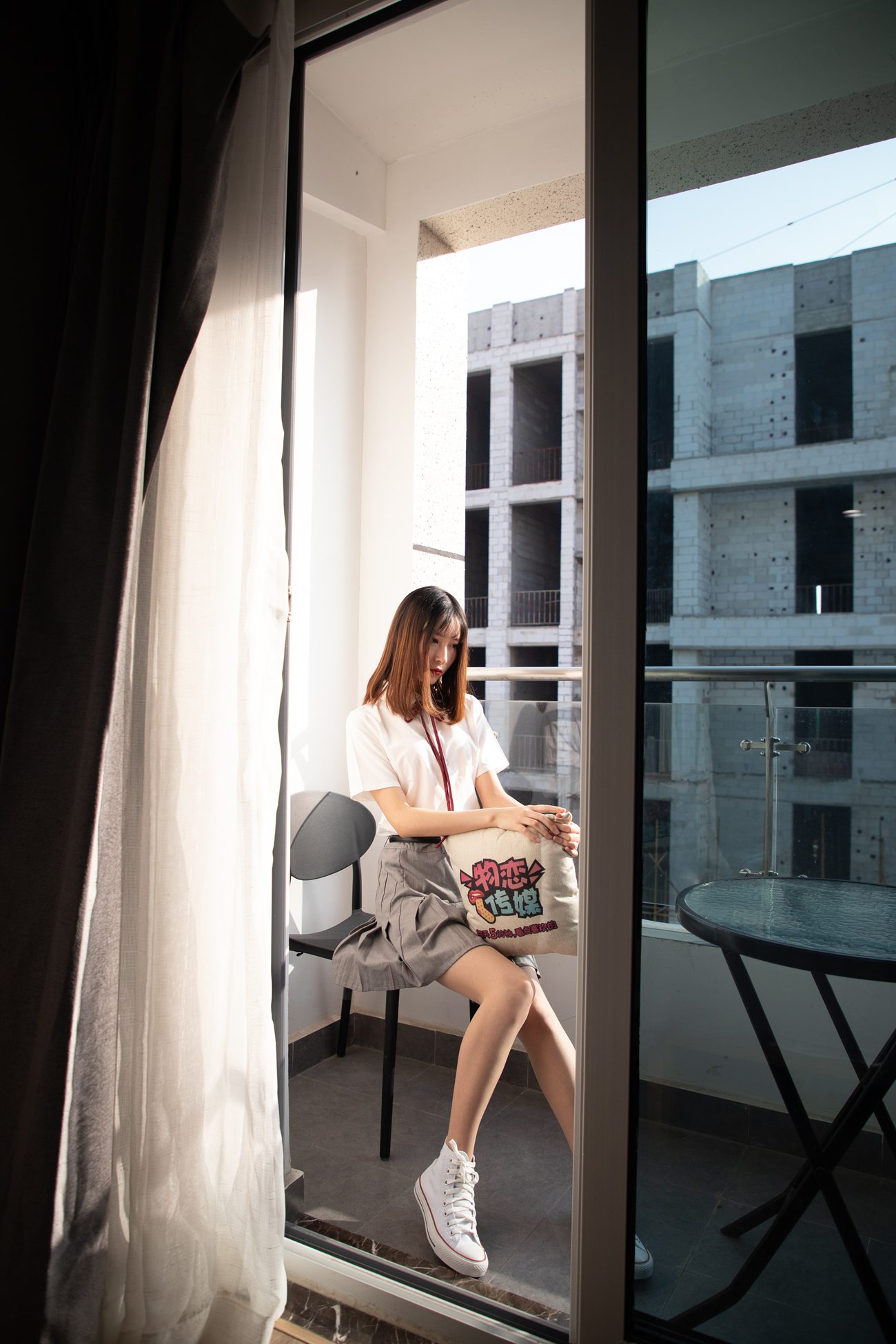 图片[28]-物恋传媒 No.088 猫耳-jk制服与船袜帆布鞋 [212P] – 速更版-美库