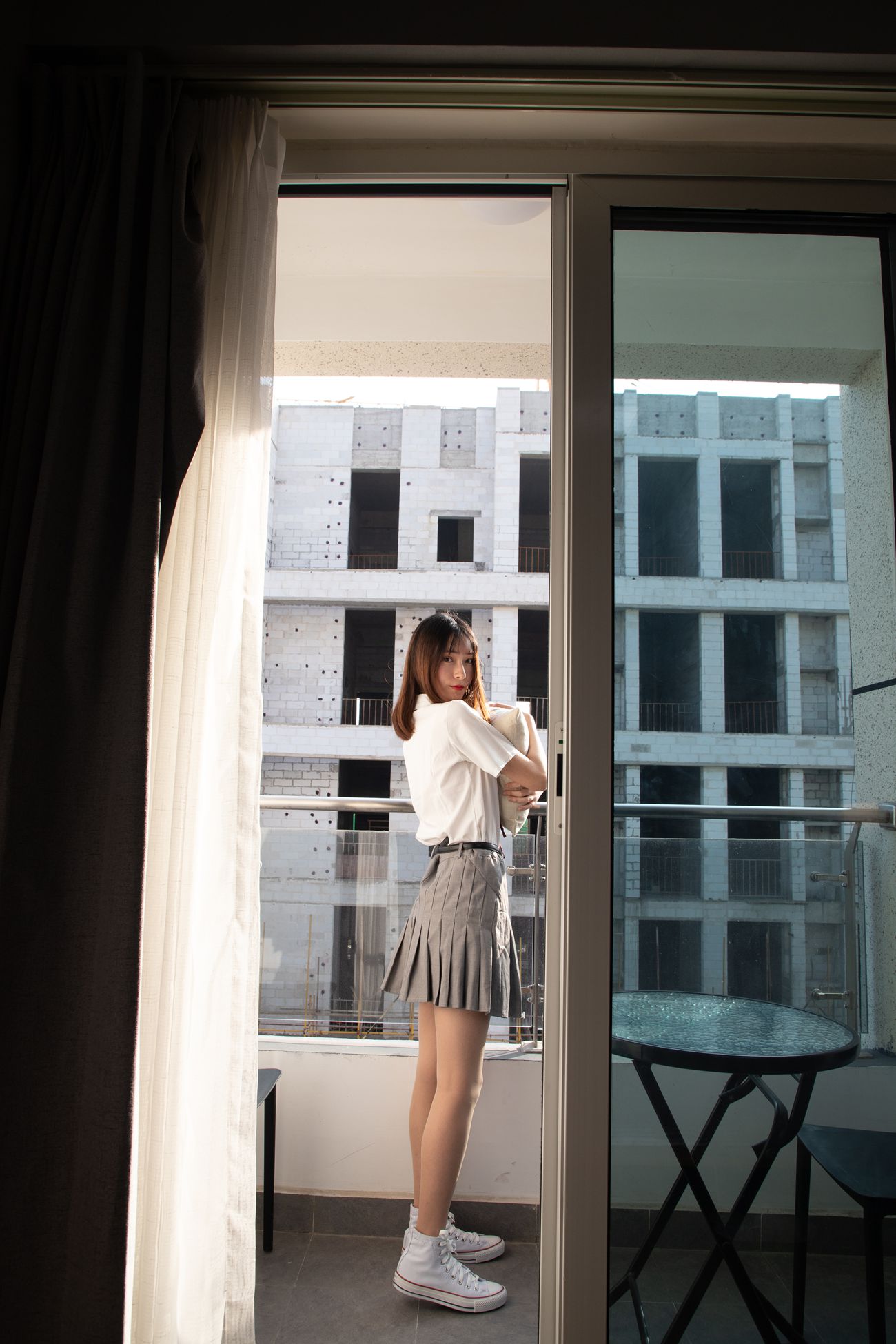 图片[33]-物恋传媒 No.088 猫耳-jk制服与船袜帆布鞋 [212P] – 速更版-美库