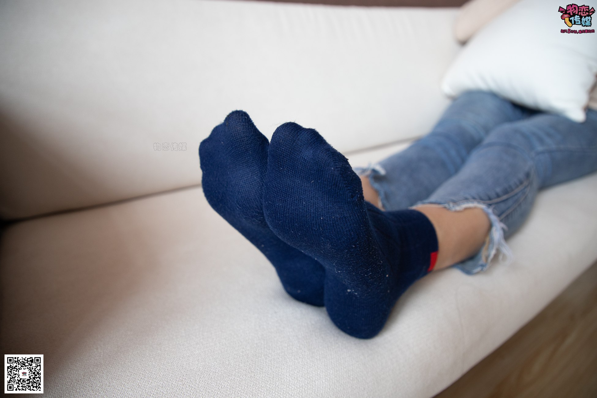 图片[48]-物恋传媒 No.087 刘心-可爱丸子头，可爱棉袜 [116P] – 速更版-美库