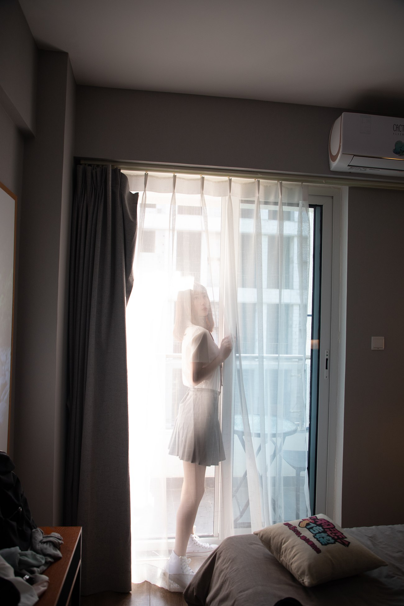 图片[43]-物恋传媒 No.088 猫耳-jk制服与船袜帆布鞋 [212P] – 速更版-美库