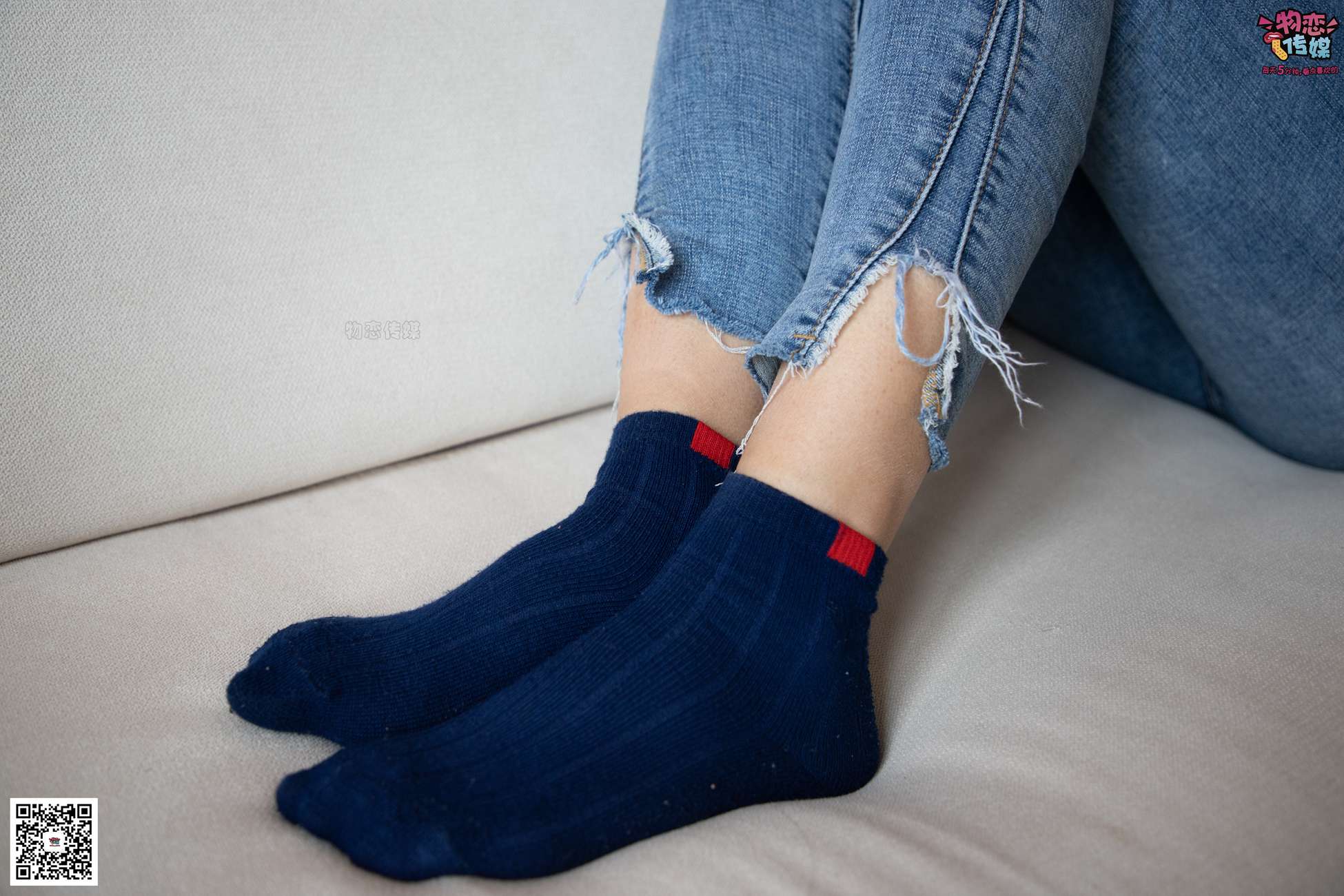 图片[51]-物恋传媒 No.087 刘心-可爱丸子头，可爱棉袜 [116P] – 速更版-美库