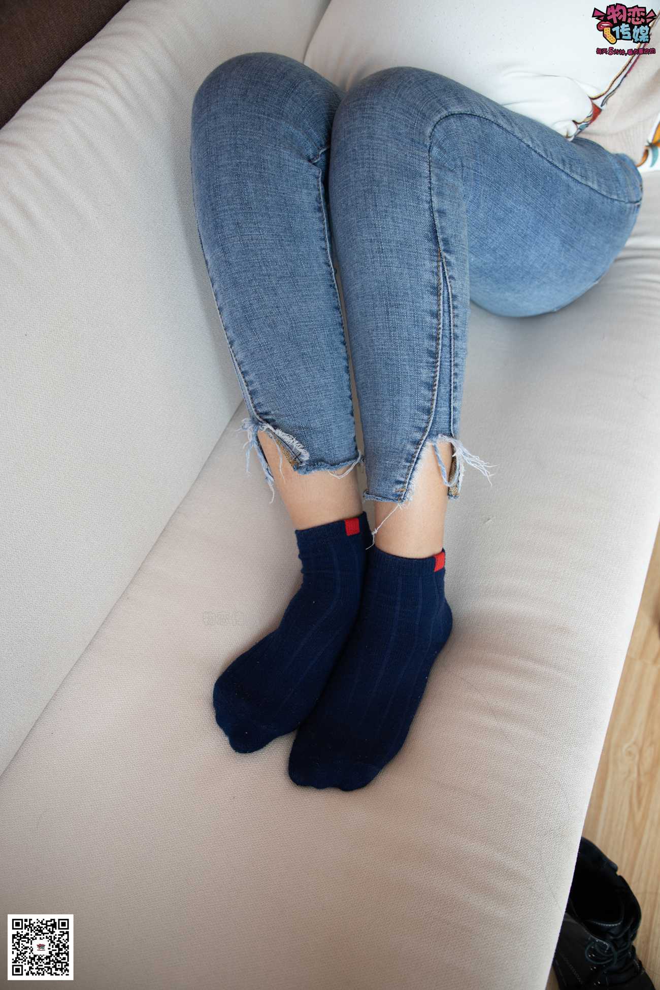 图片[52]-物恋传媒 No.087 刘心-可爱丸子头，可爱棉袜 [116P] – 速更版-美库