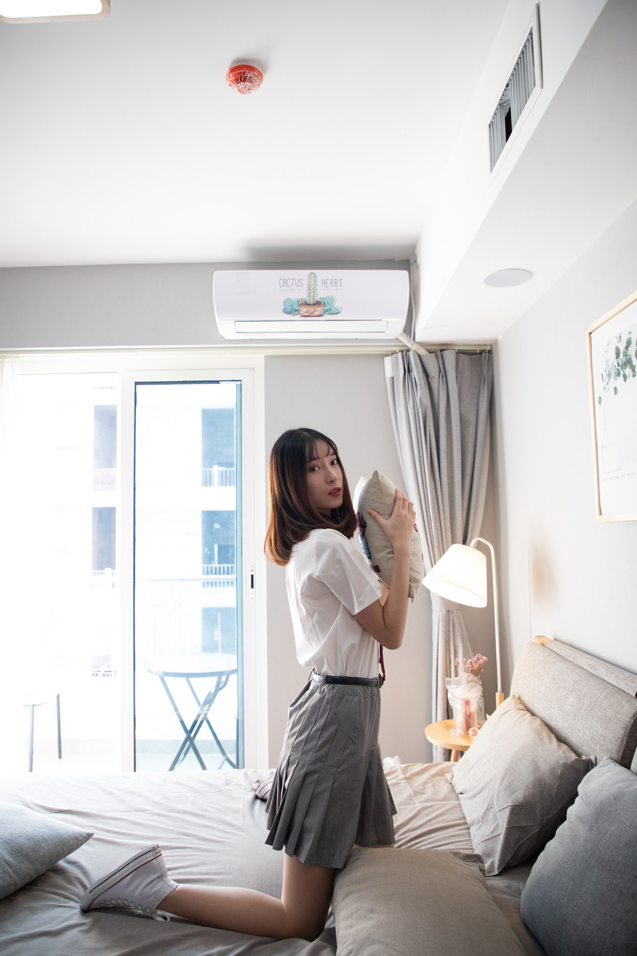 图片[49]-物恋传媒 No.088 猫耳-jk制服与船袜帆布鞋 [212P] – 速更版-美库