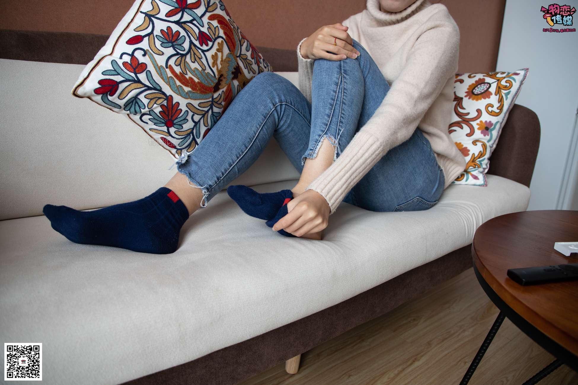 图片[58]-物恋传媒 No.087 刘心-可爱丸子头，可爱棉袜 [116P] – 速更版-美库