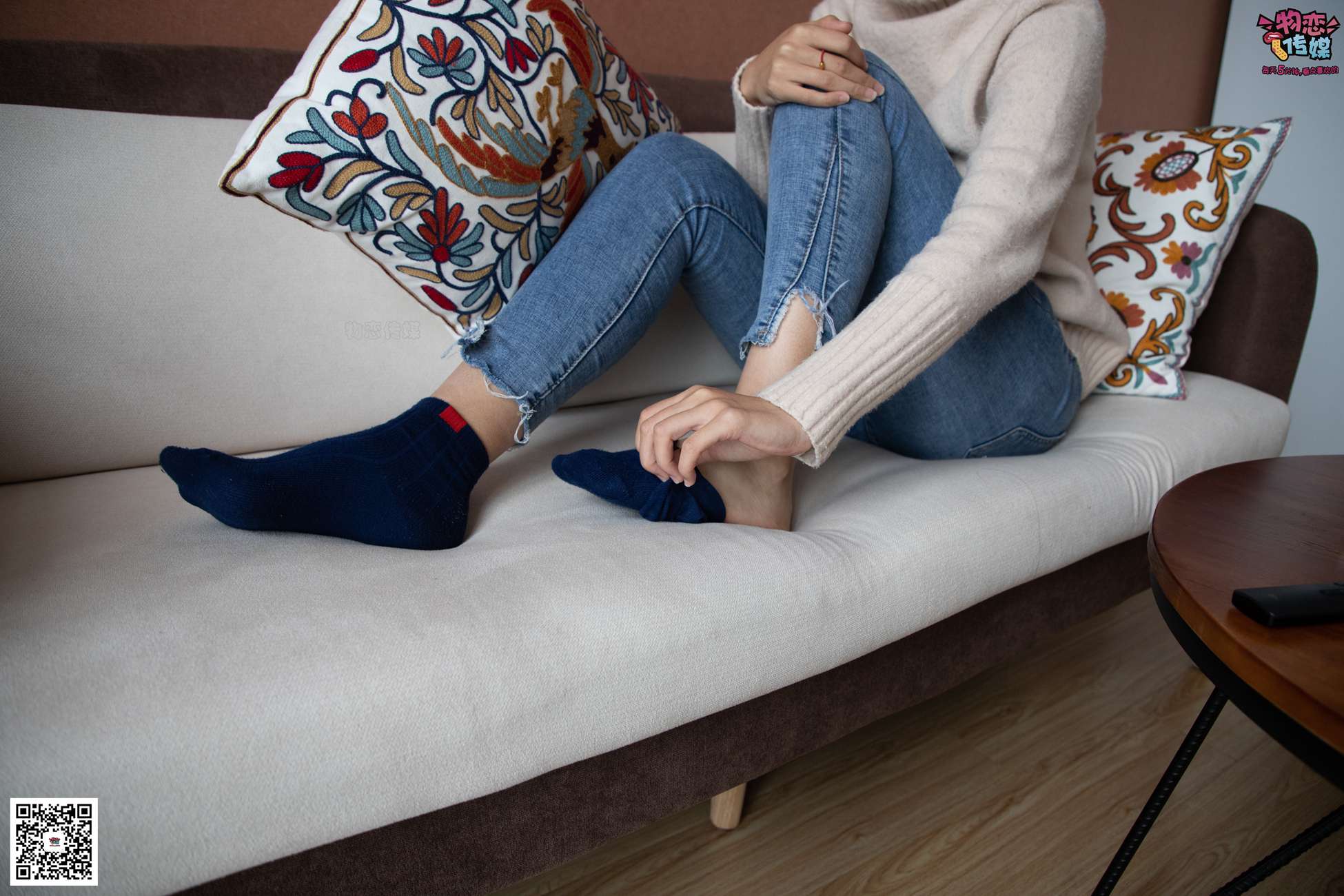 图片[61]-物恋传媒 No.087 刘心-可爱丸子头，可爱棉袜 [116P] – 速更版-美库