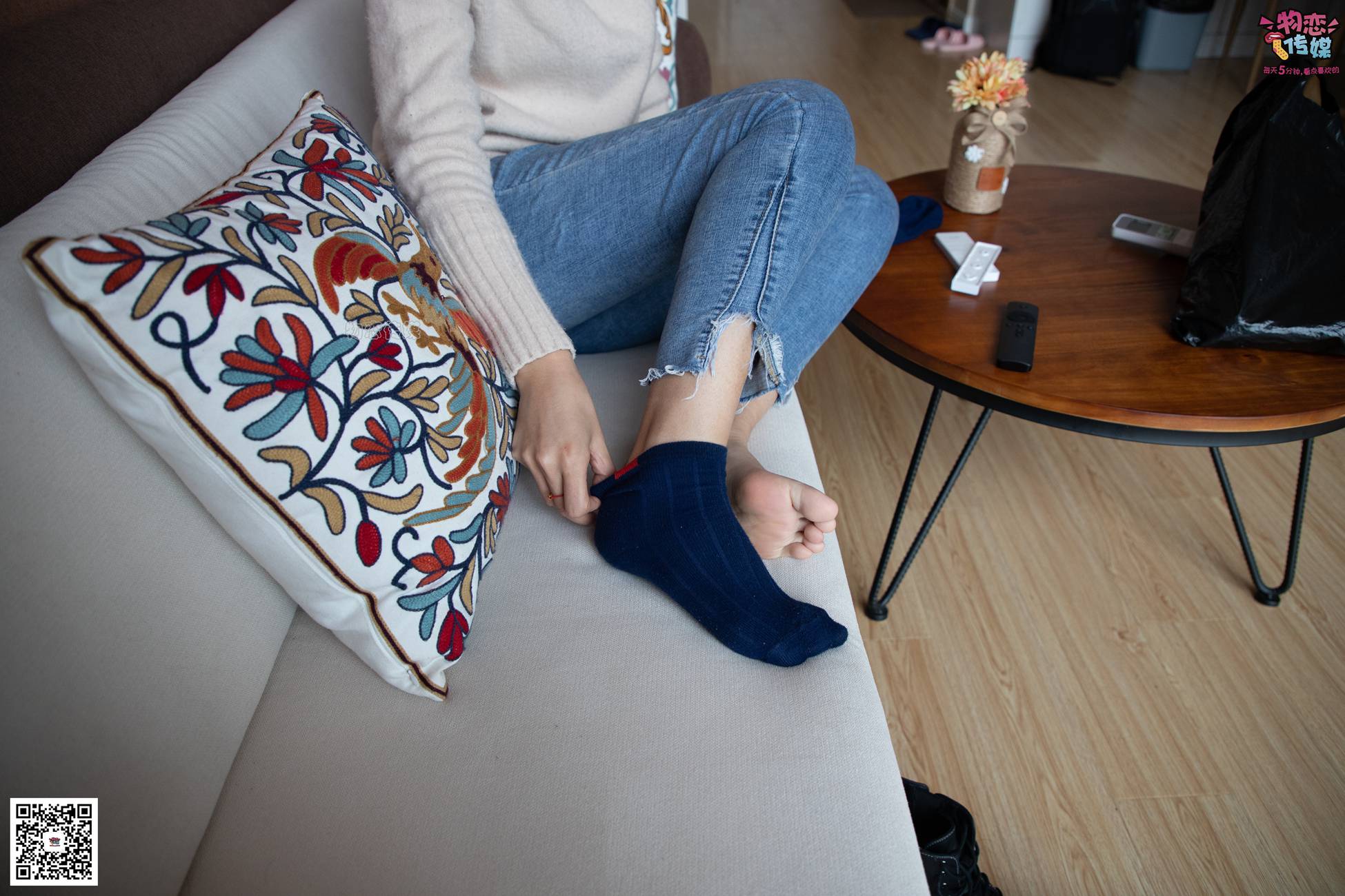 图片[71]-物恋传媒 No.087 刘心-可爱丸子头，可爱棉袜 [116P] – 速更版-美库