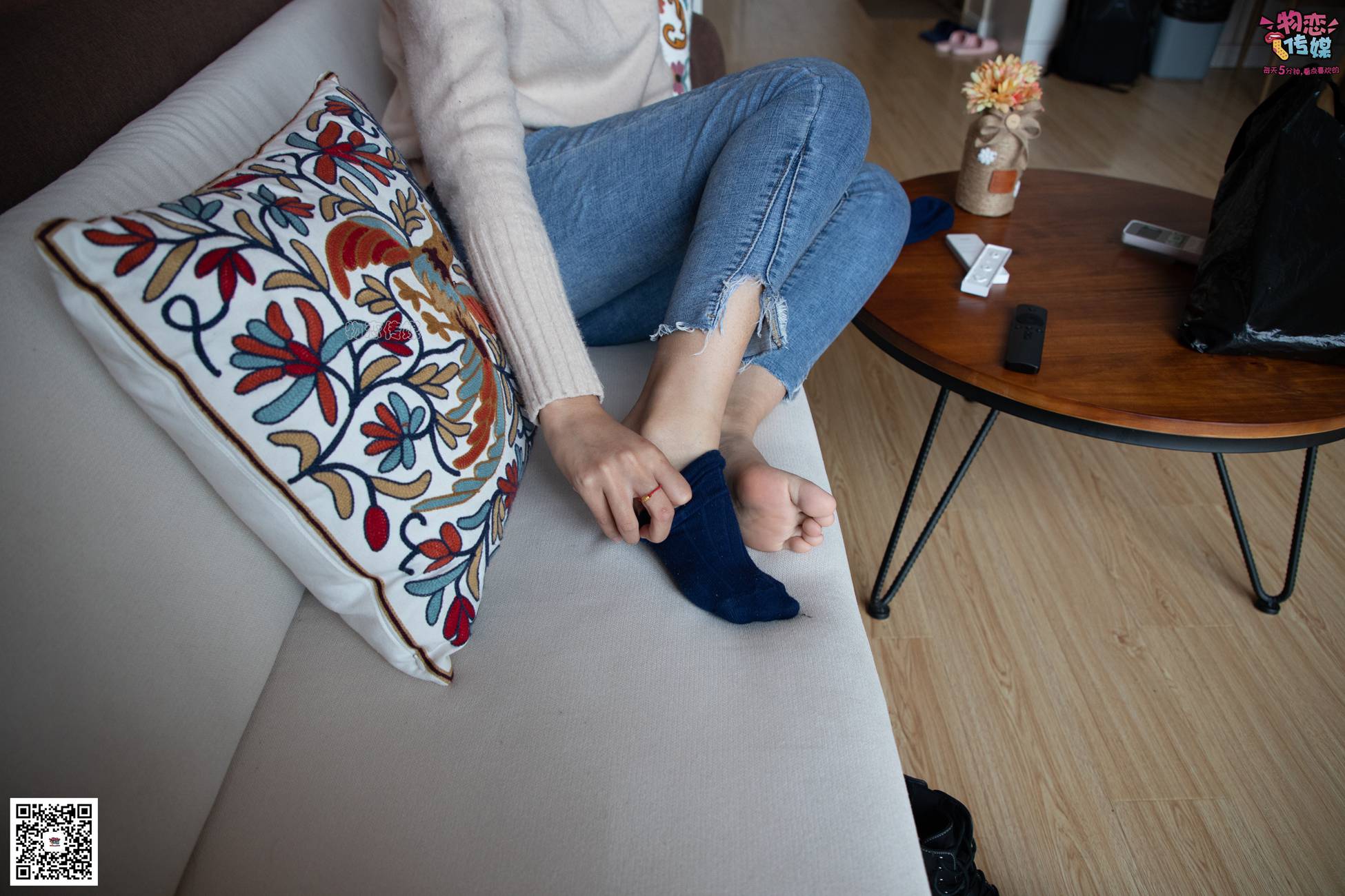 图片[74]-物恋传媒 No.087 刘心-可爱丸子头，可爱棉袜 [116P] – 速更版-美库