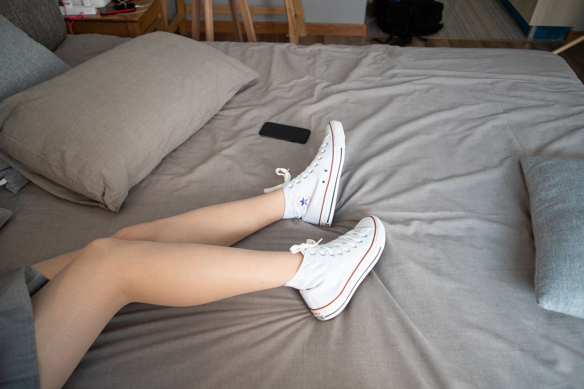 图片[69]-物恋传媒 No.088 猫耳-jk制服与船袜帆布鞋 [212P] – 速更版-美库