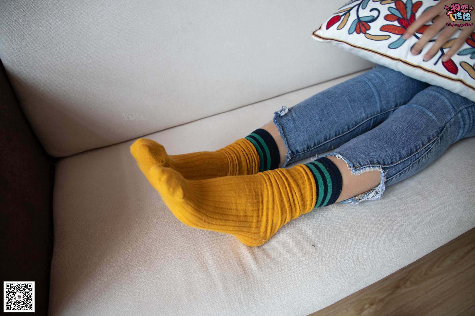 图片[90]-物恋传媒 No.087 刘心-可爱丸子头，可爱棉袜 [116P] – 速更版-美库