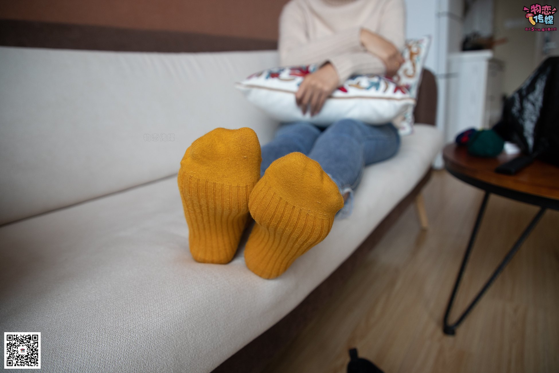 图片[97]-物恋传媒 No.087 刘心-可爱丸子头，可爱棉袜 [116P] – 速更版-美库