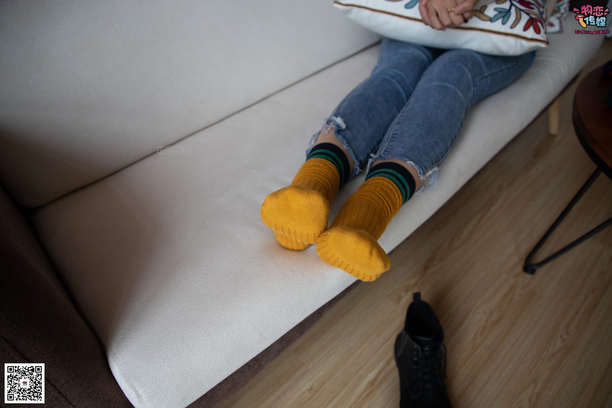图片[99]-物恋传媒 No.087 刘心-可爱丸子头，可爱棉袜 [116P] – 速更版-美库