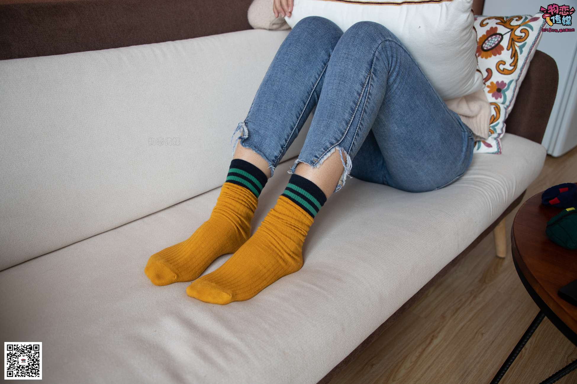 图片[107]-物恋传媒 No.087 刘心-可爱丸子头，可爱棉袜 [116P] – 速更版-美库