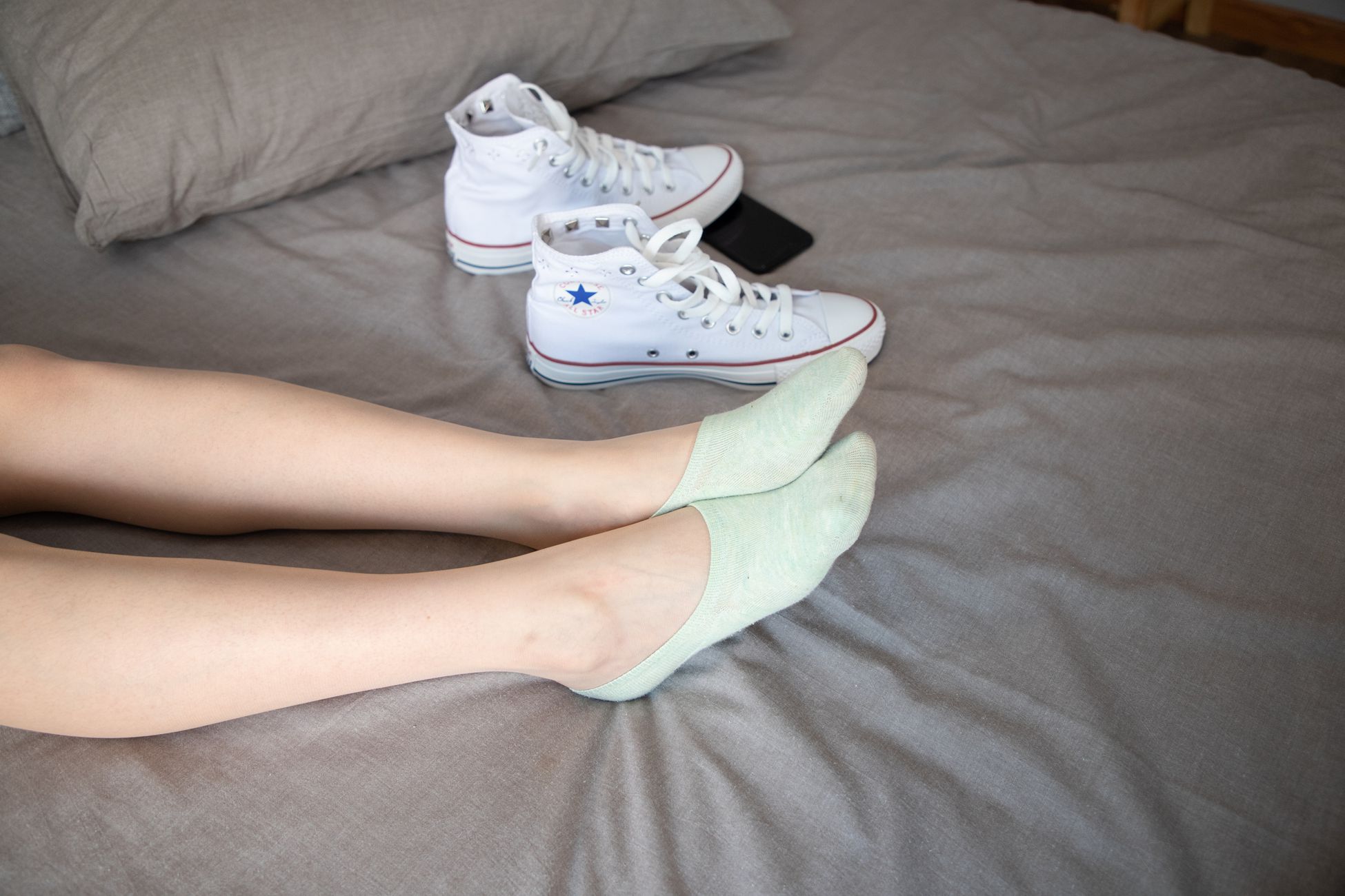 图片[112]-物恋传媒 No.088 猫耳-jk制服与船袜帆布鞋 [212P] – 速更版-美库