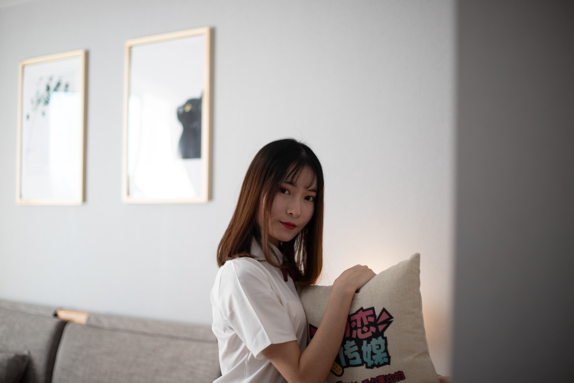 图片[208]-物恋传媒 No.088 猫耳-jk制服与船袜帆布鞋 [212P] – 速更版-美库