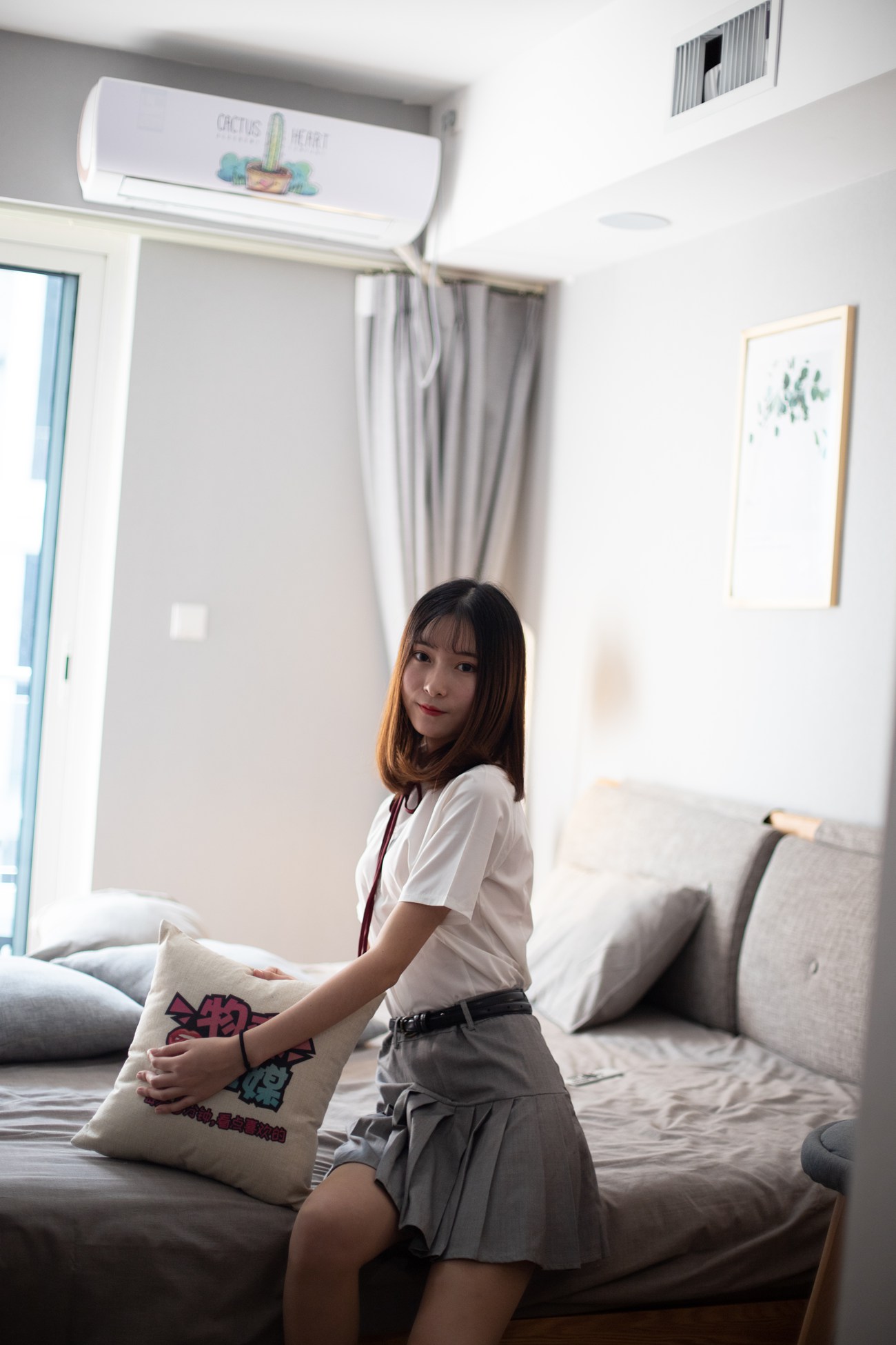 图片[210]-物恋传媒 No.088 猫耳-jk制服与船袜帆布鞋 [212P] – 速更版-美库