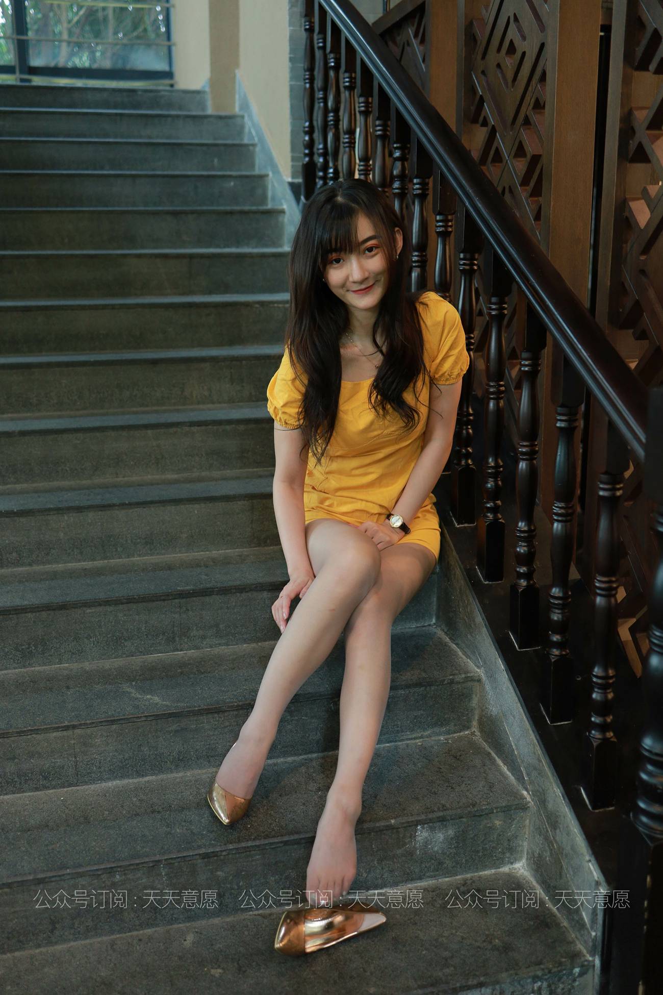 图片[73]-[IESS异思趣向] 耽丝 210518 秋秋的黄色超短裙 [82P] – 速更版-美库