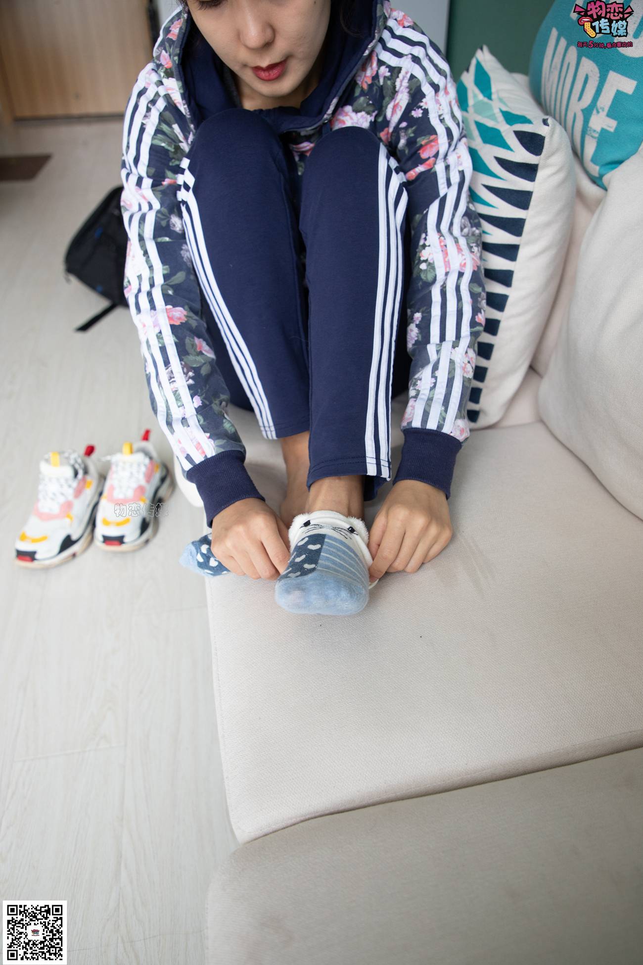 图片[116]-物恋传媒 No.090 晚晴-云过花晚晴，风起等归人 [148P] – 速更版-美库