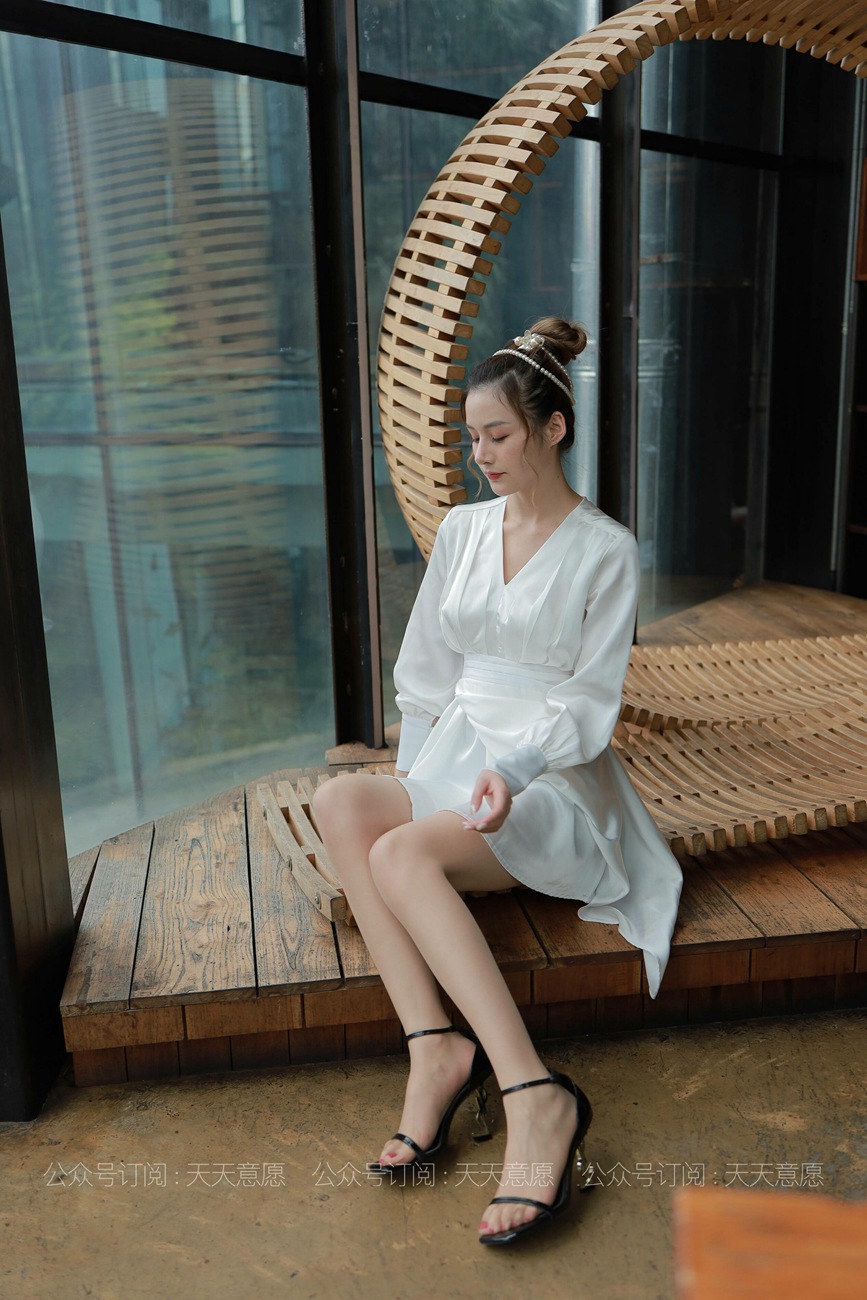 图片[25]-[IESS异思趣向] 2021.05.10 丝享家800：九妹《法式连衣裙》[90P] – 速更版-美库