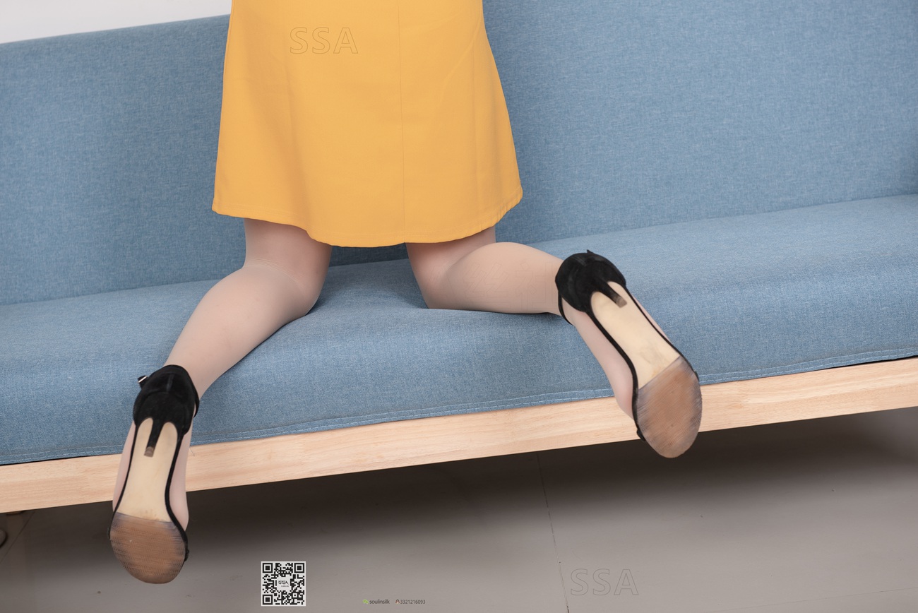图片[18]-[SSA丝社]超清写真 NO.165 小凉 黄色连衣裙肉丝首秀[99P] – 速更版-美库