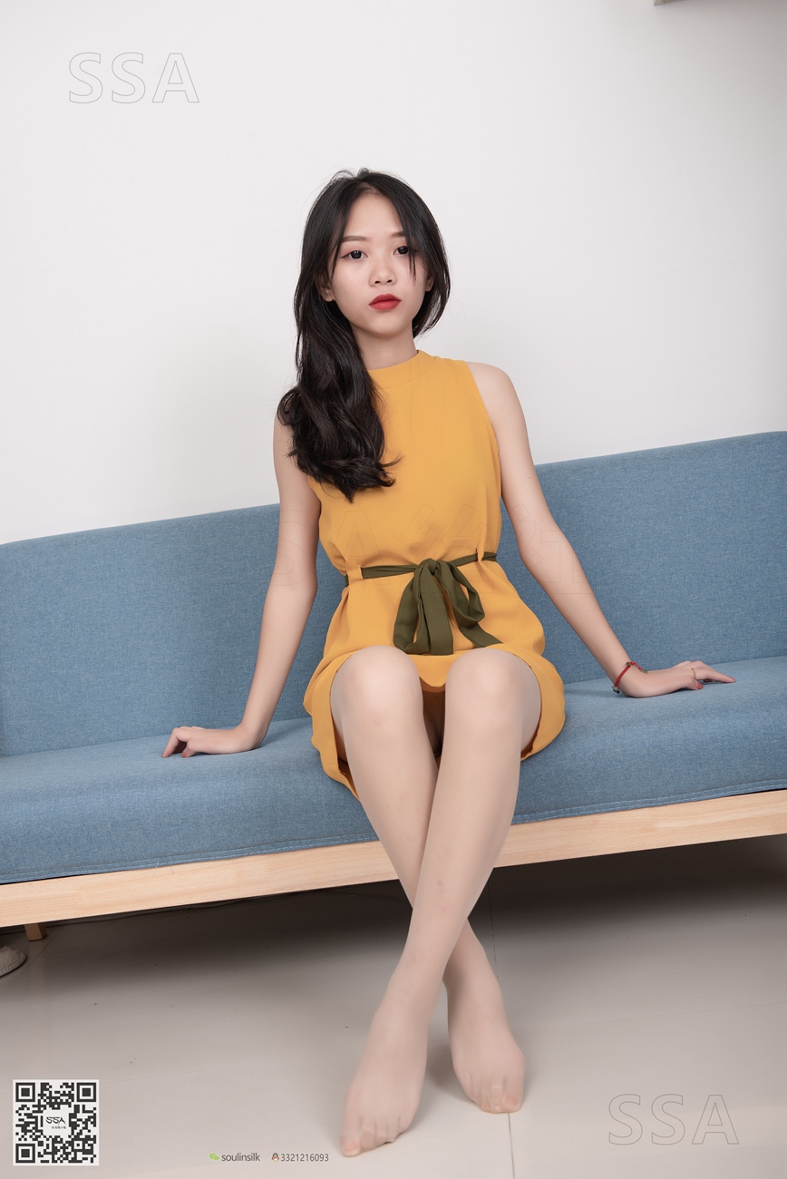 图片[54]-[SSA丝社]超清写真 NO.165 小凉 黄色连衣裙肉丝首秀[99P] – 速更版-美库