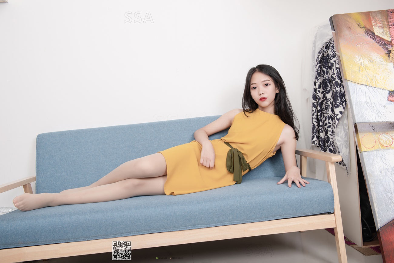 图片[76]-[SSA丝社]超清写真 NO.165 小凉 黄色连衣裙肉丝首秀[99P] – 速更版-美库