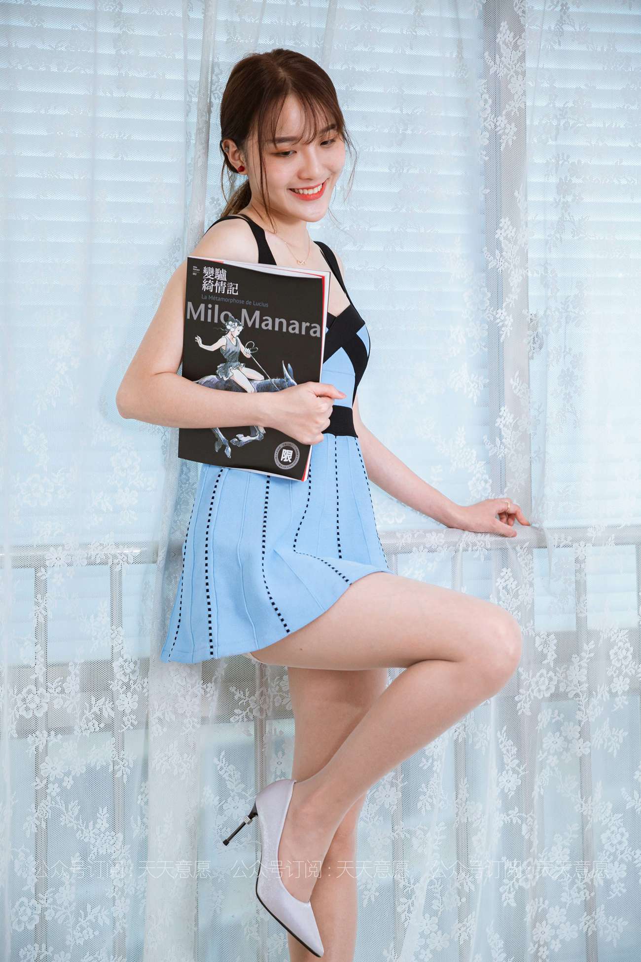 图片[85]-[IESS异思趣向] 耽丝 210525 婉苹的蓝色连衣裙 [85P] – 速更版-美库