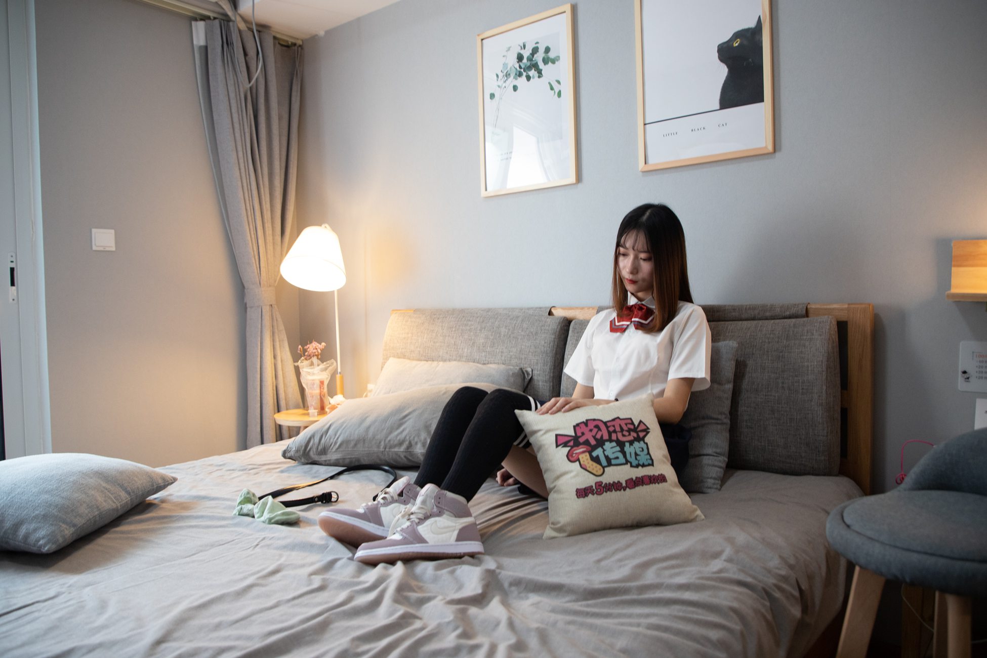 图片[11]-物恋传媒 No.092 猫耳-女高制服三部曲之三 [187P] – 速更版-美库