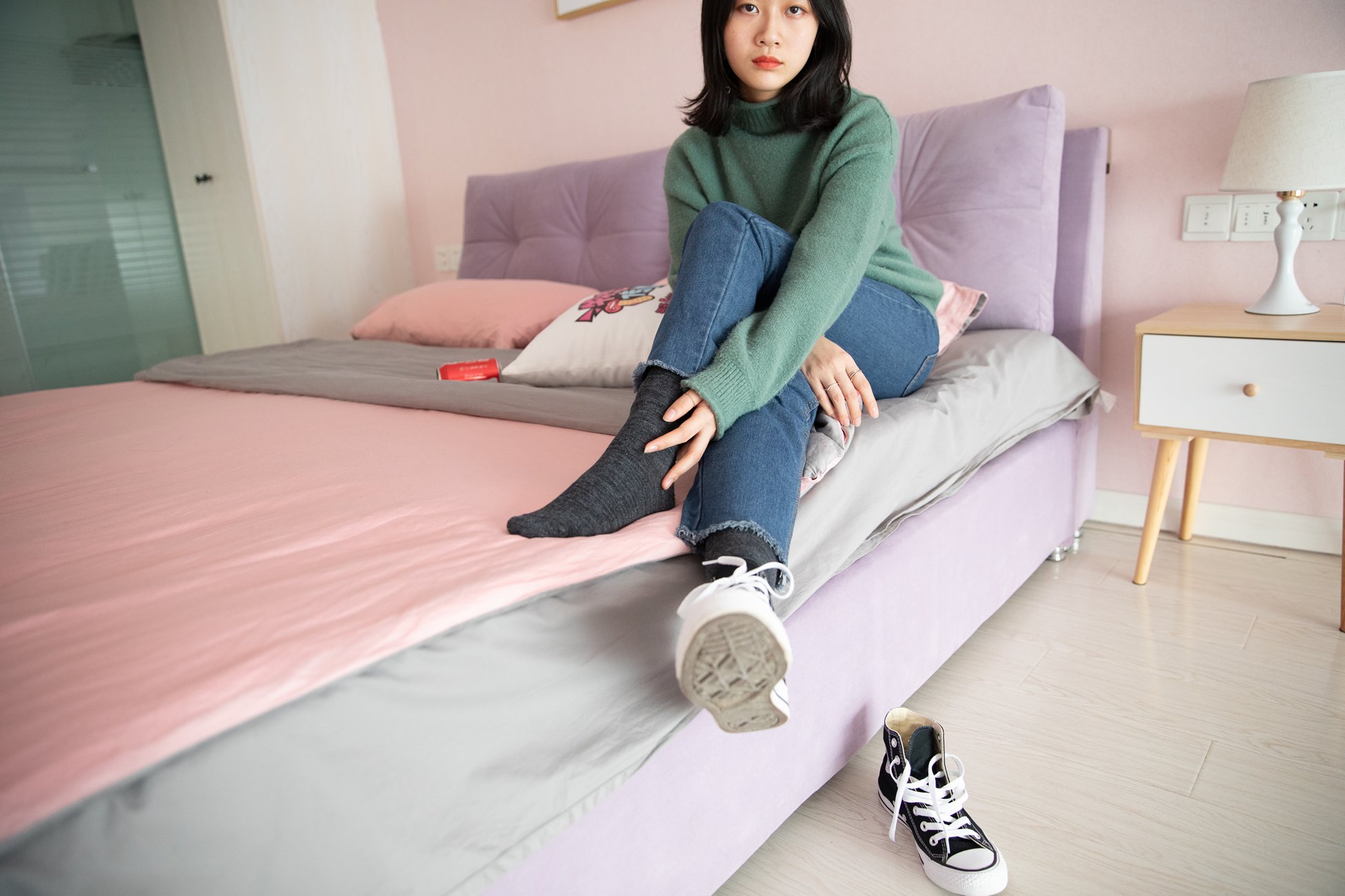 图片[46]-物恋传媒 No.093 落落-喂，放学以后学校对面奶茶店等你 [180P] – 速更版-美库