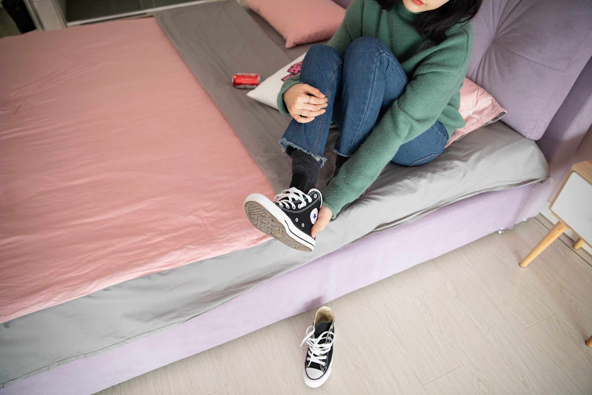 图片[53]-物恋传媒 No.093 落落-喂，放学以后学校对面奶茶店等你 [180P] – 速更版-美库