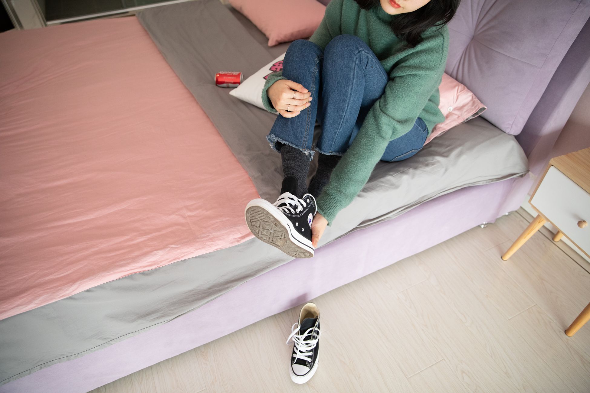 图片[54]-物恋传媒 No.093 落落-喂，放学以后学校对面奶茶店等你 [180P] – 速更版-美库