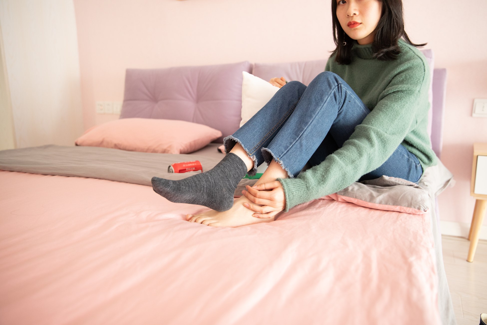 图片[92]-物恋传媒 No.093 落落-喂，放学以后学校对面奶茶店等你 [180P] – 速更版-美库