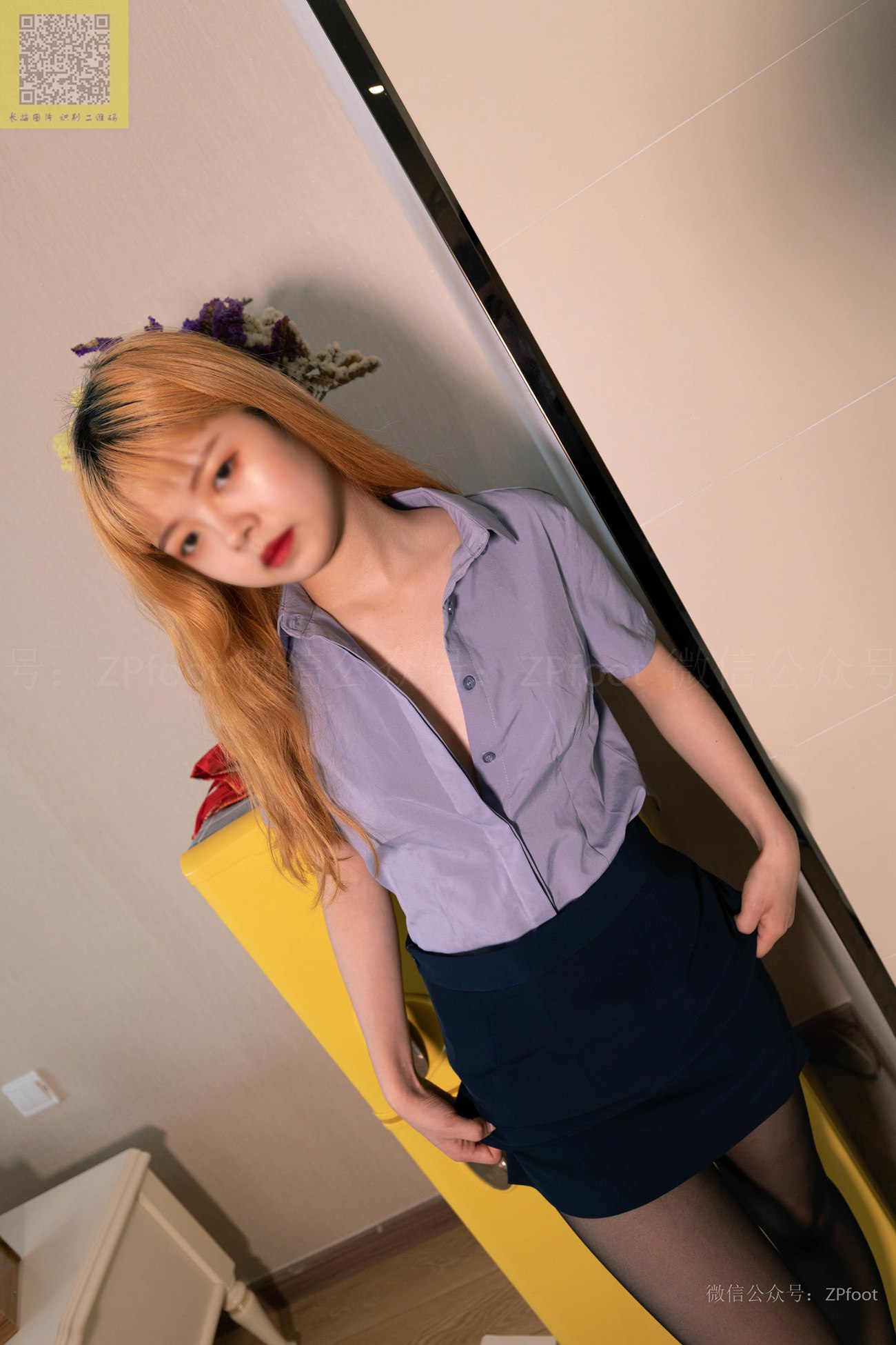 图片[12]-[LSS山茶摄影] NO.302 黑丝美腿小解解 [54P] – 速更版-美库