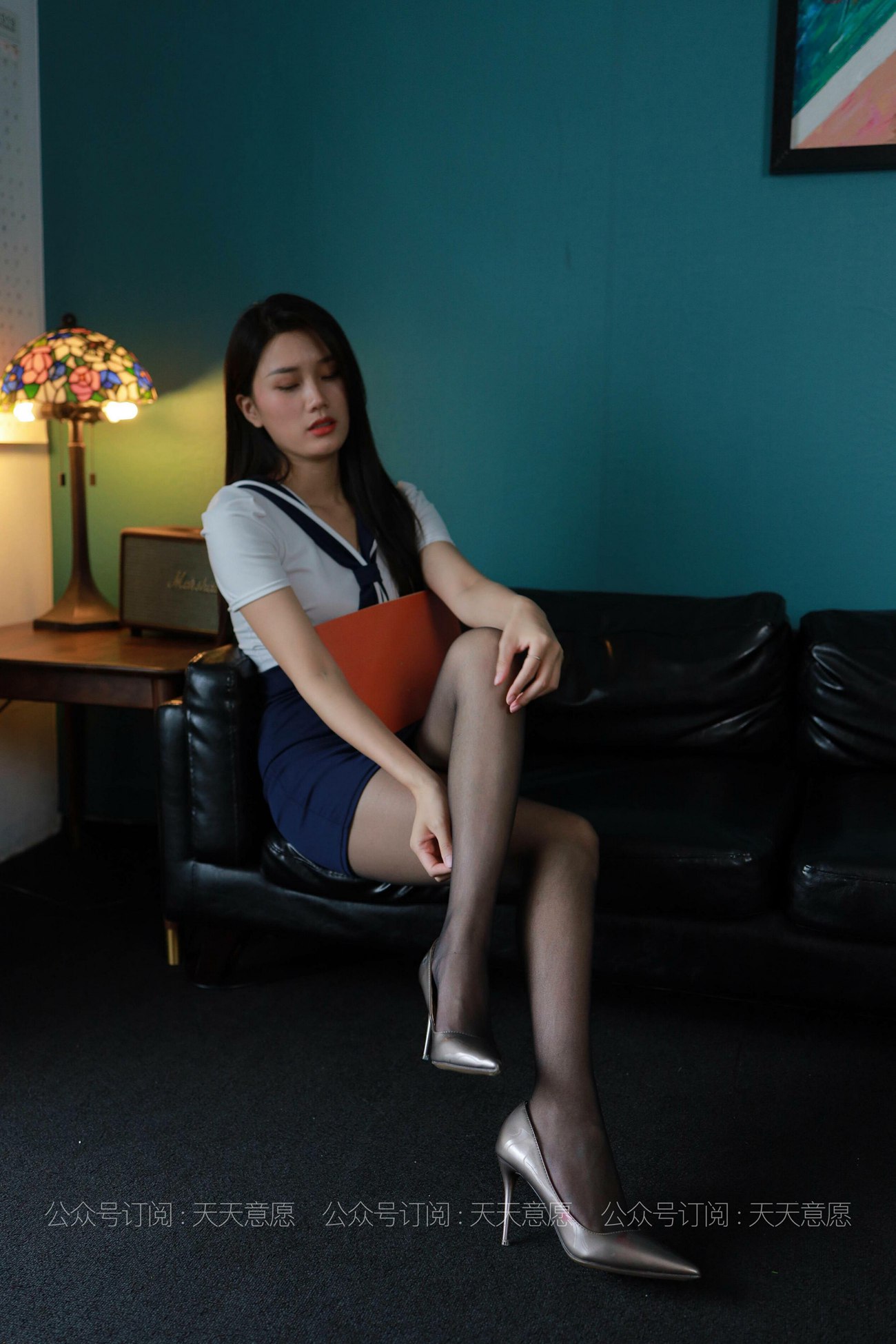 图片[19]-[IESS异思趣向] 2021.05.13 丝享家 802：羽西《沙发上的黑丝》[90P] – 速更版-美库