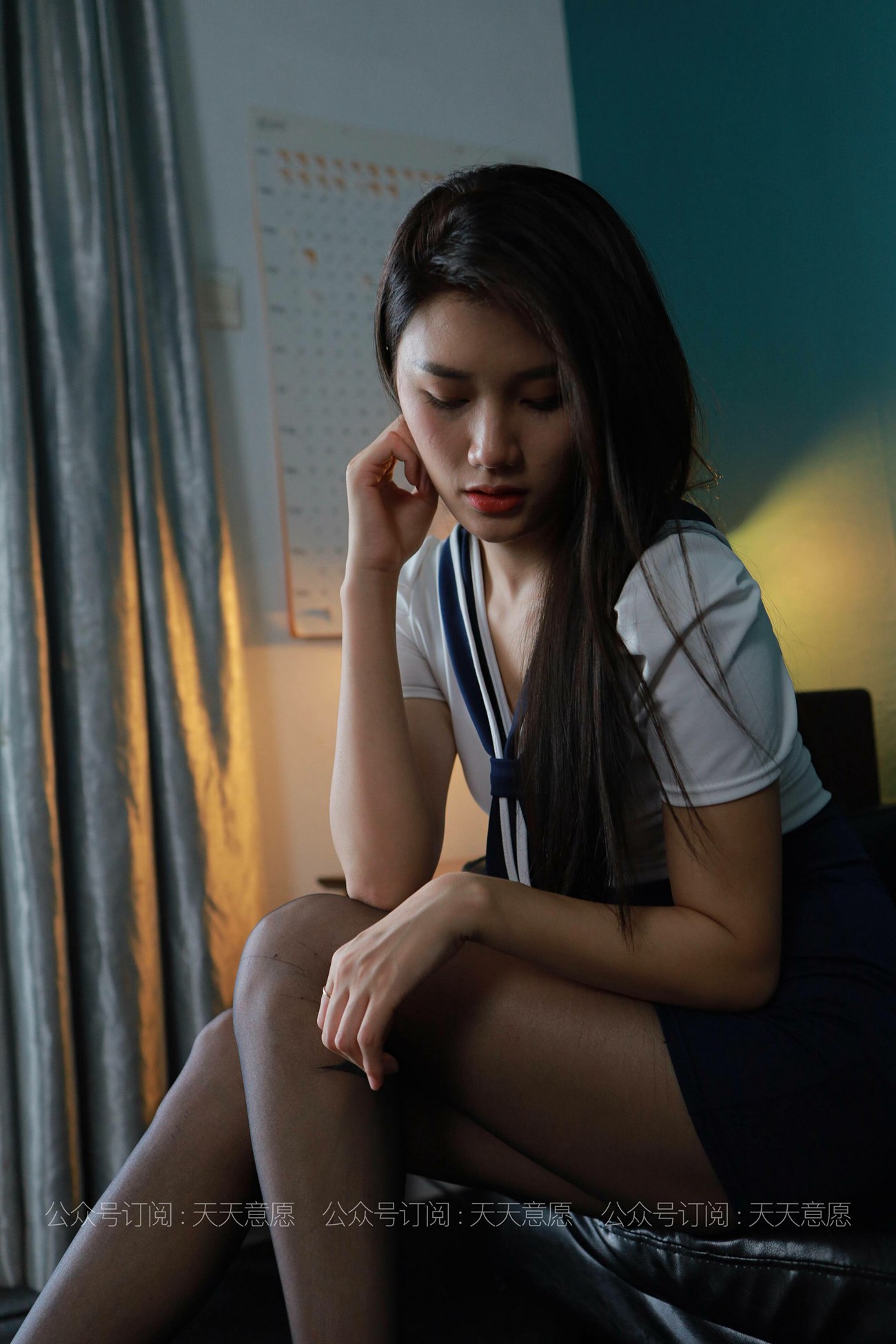 图片[16]-[IESS异思趣向] 2021.05.13 丝享家 802：羽西《沙发上的黑丝》[90P] – 速更版-美库