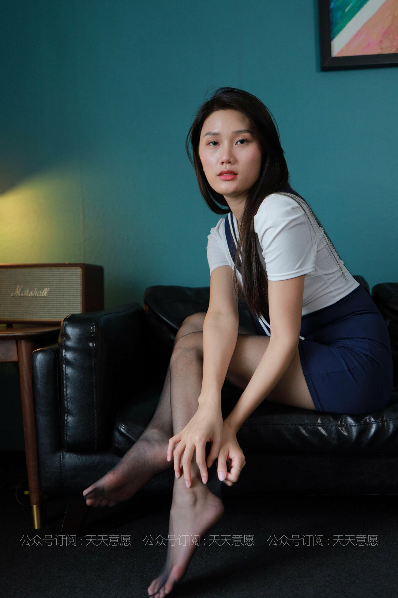 图片[69]-[IESS异思趣向] 2021.05.13 丝享家 802：羽西《沙发上的黑丝》[90P] – 速更版-美库