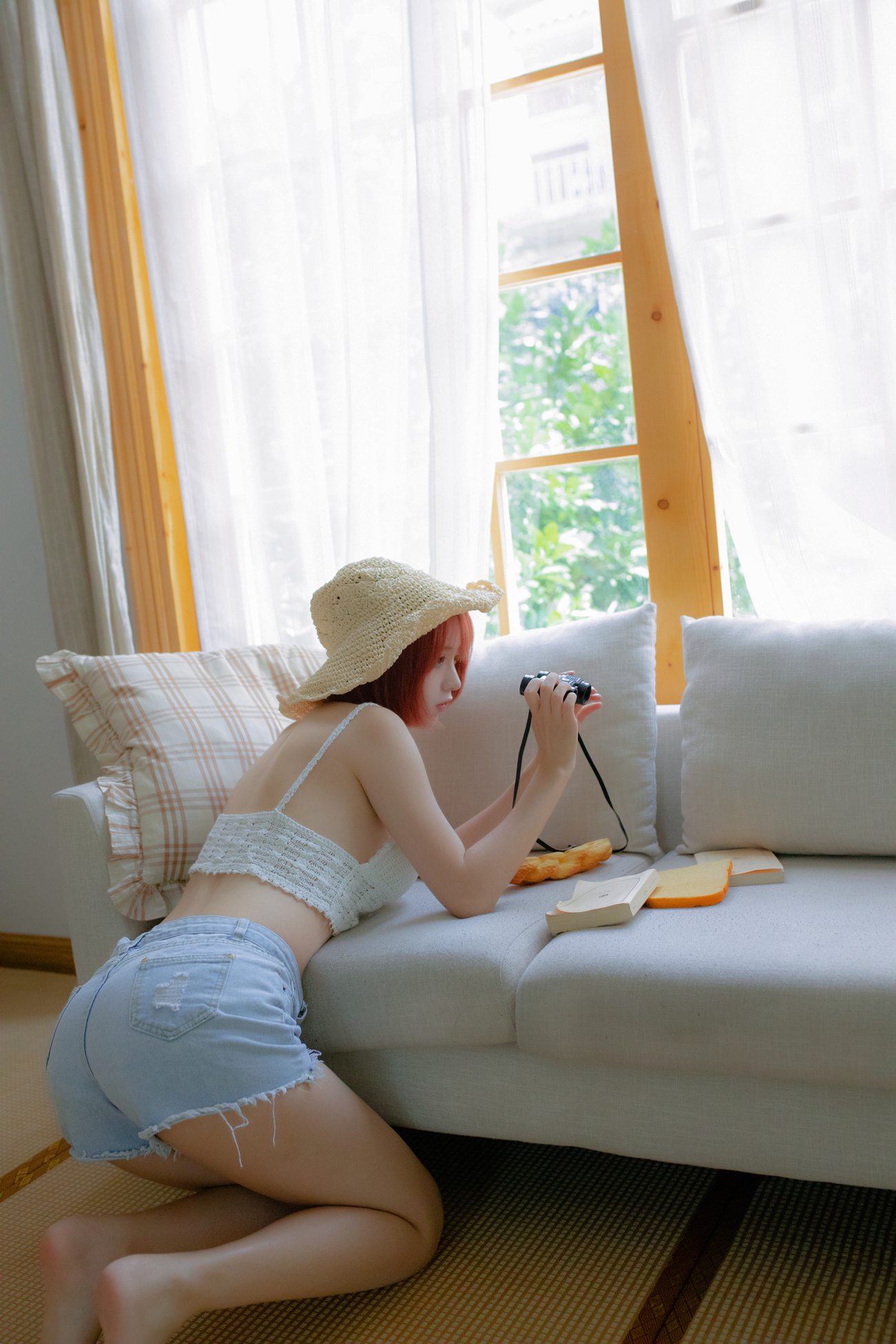 图片[28]-疯猫ss 草帽女孩 [30P] – 速更版-美库