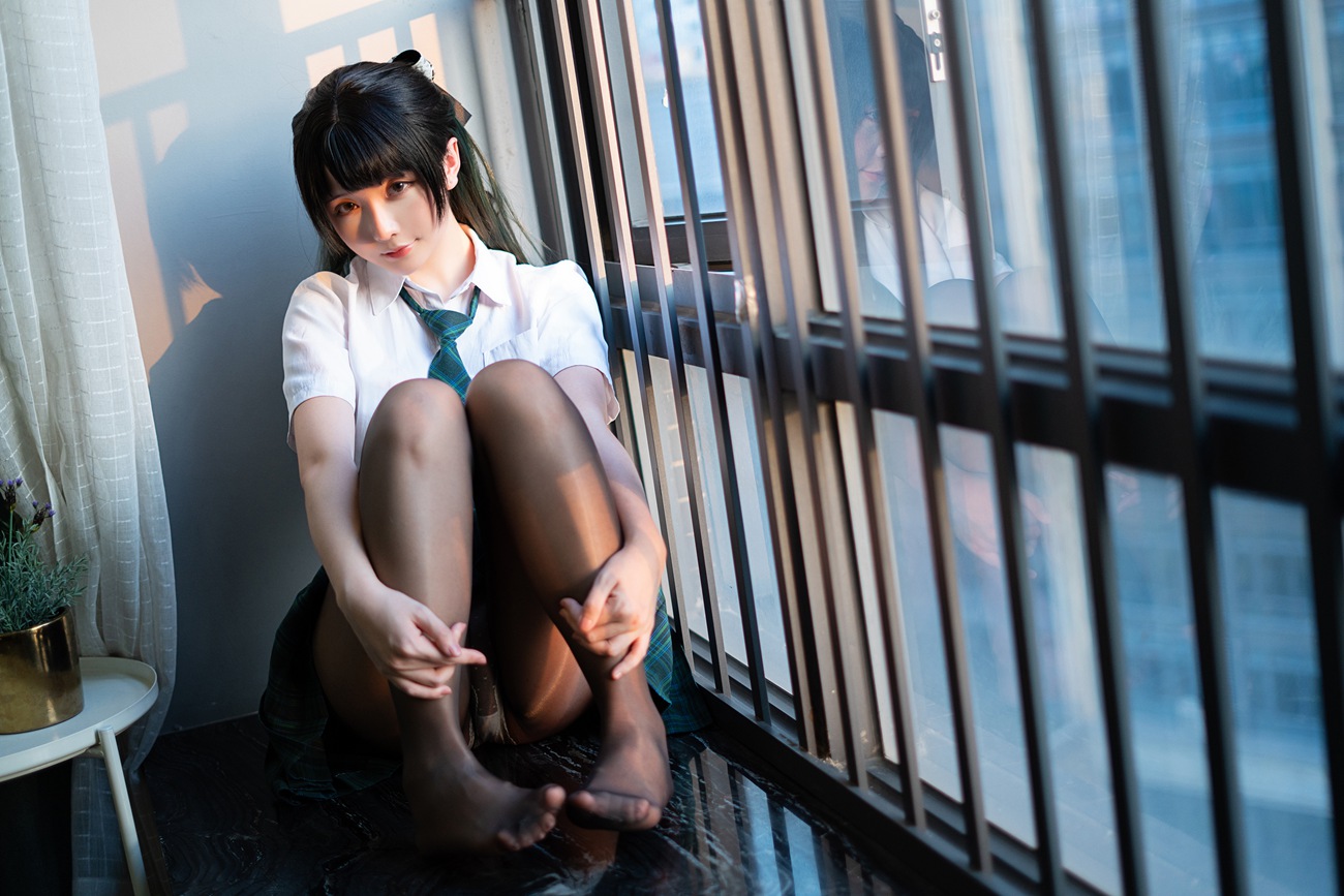 图片[8]-微博红人@星之迟迟 JK-绿 [125P] – 速更版-美库