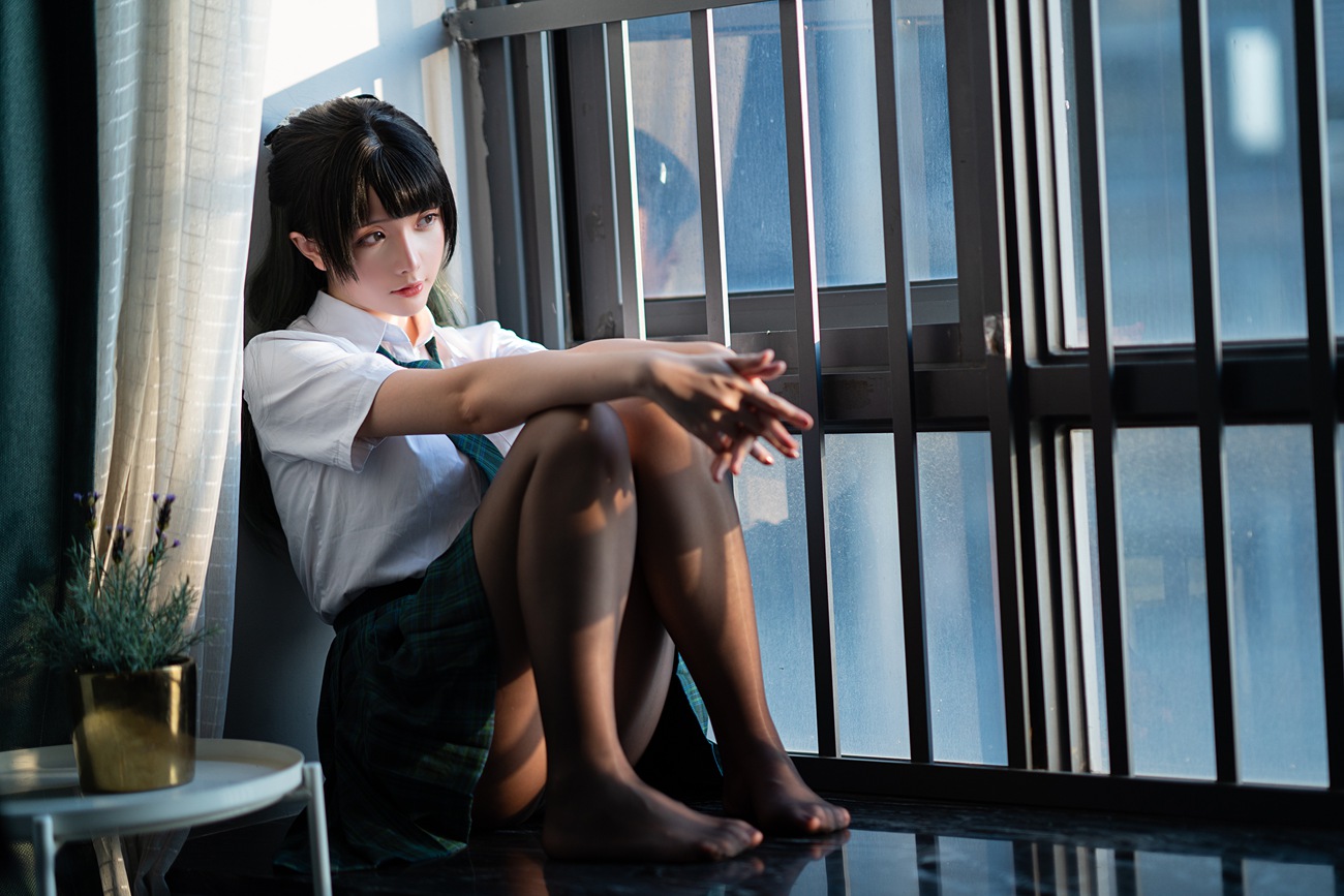 图片[20]-微博红人@星之迟迟 JK-绿 [125P] – 速更版-美库