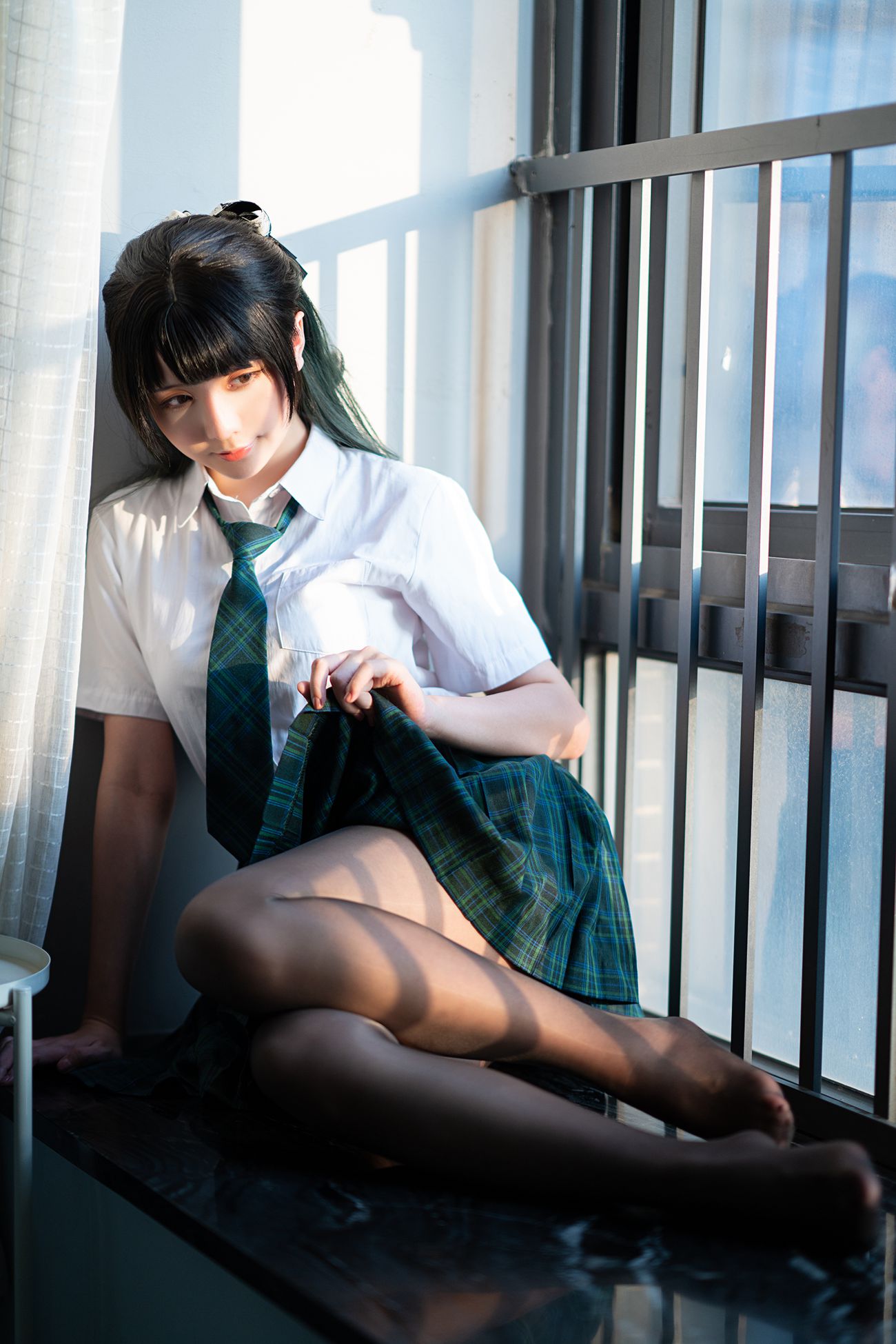 图片[42]-微博红人@星之迟迟 JK-绿 [125P] – 速更版-美库