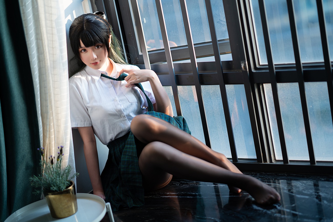 图片[53]-微博红人@星之迟迟 JK-绿 [125P] – 速更版-美库