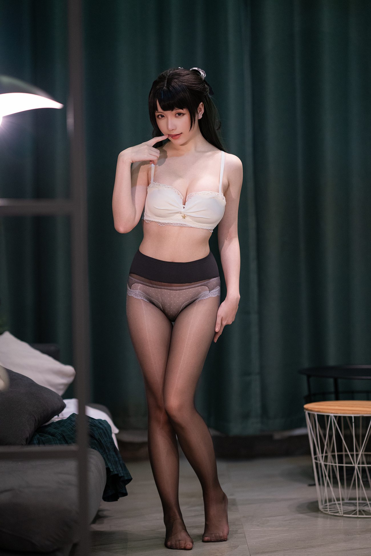 图片[95]-微博红人@星之迟迟 JK-绿 [125P] – 速更版-美库