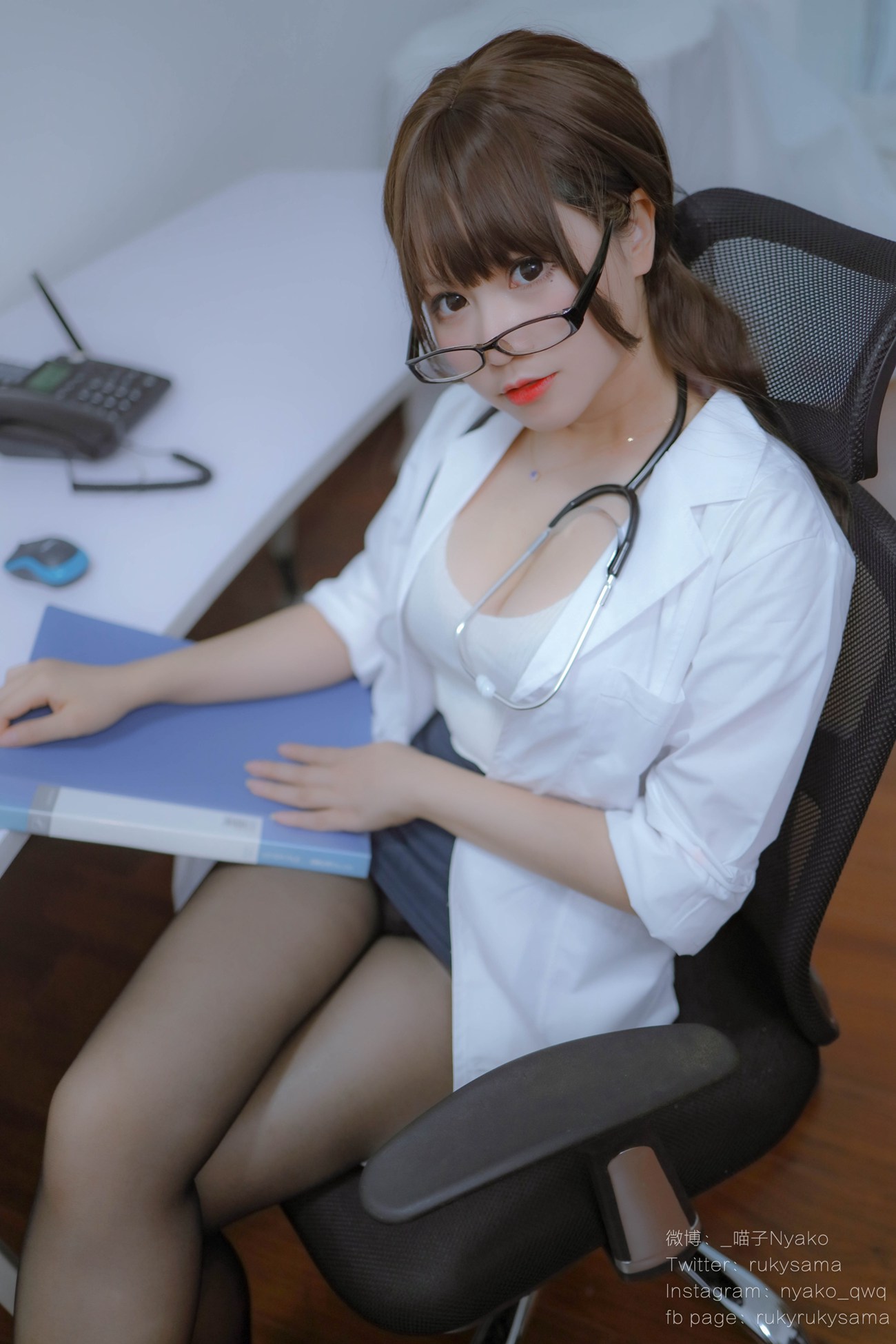 图片[128]-Nyako喵子 – 秘密病栋[130P] – 速更版-美库