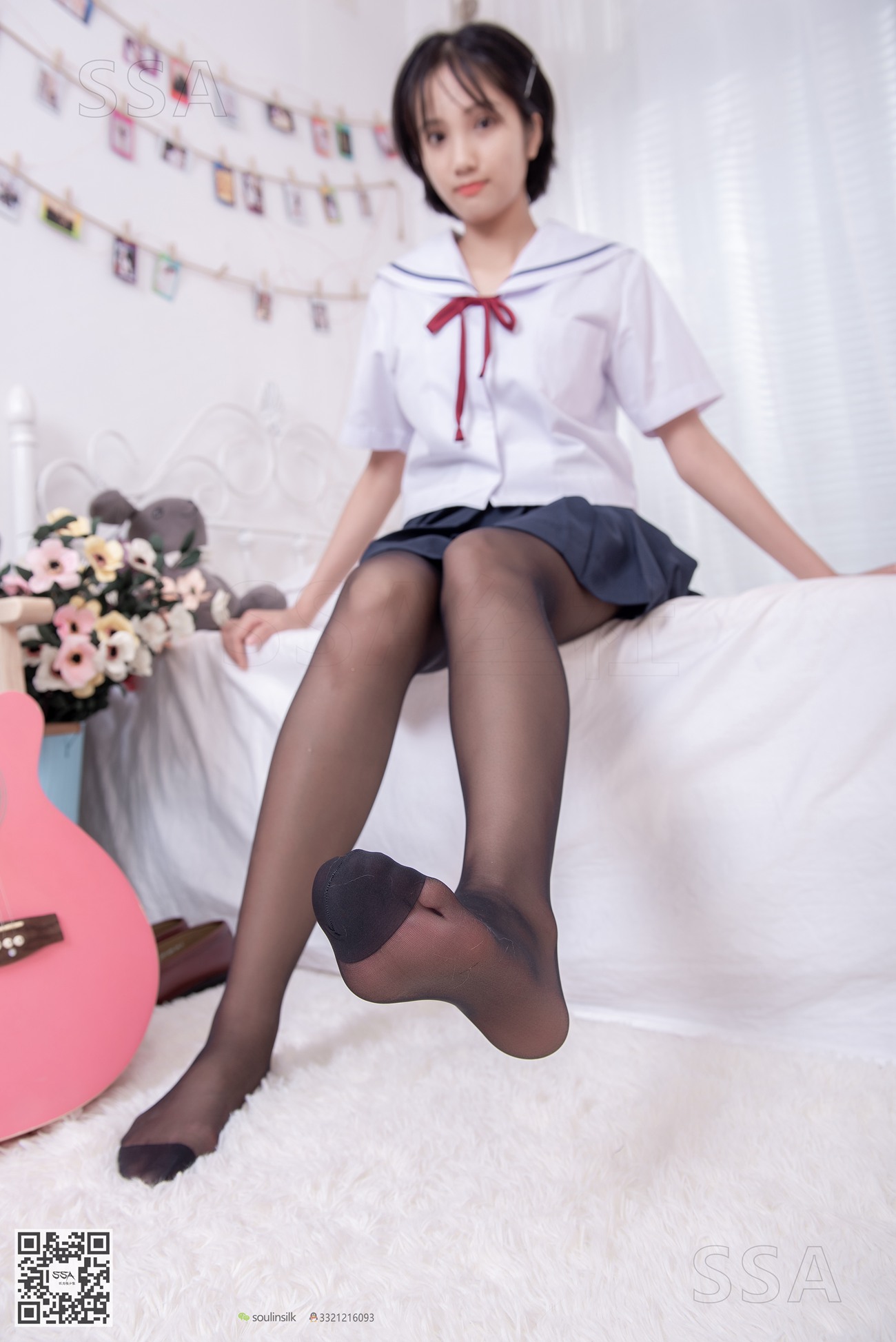 图片[33]-[SSA丝社]超清写真 NO.169 小佩 JK制服黑丝[148P] – 速更版-美库