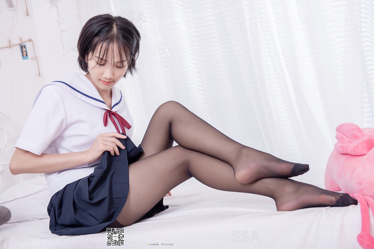 图片[42]-[SSA丝社]超清写真 NO.169 小佩 JK制服黑丝[148P] – 速更版-美库