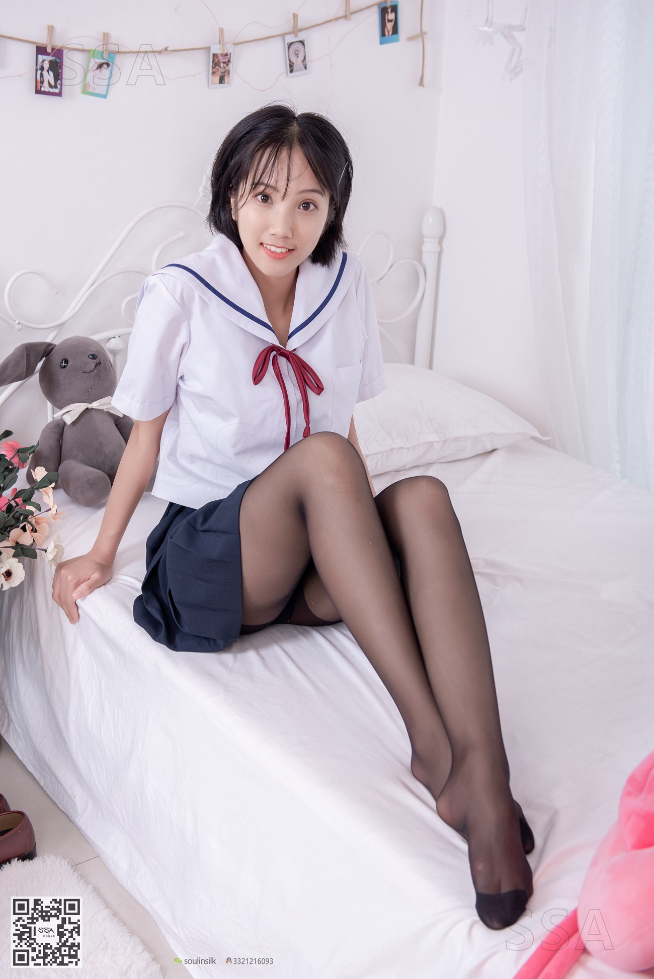 图片[44]-[SSA丝社]超清写真 NO.169 小佩 JK制服黑丝[148P] – 速更版-美库