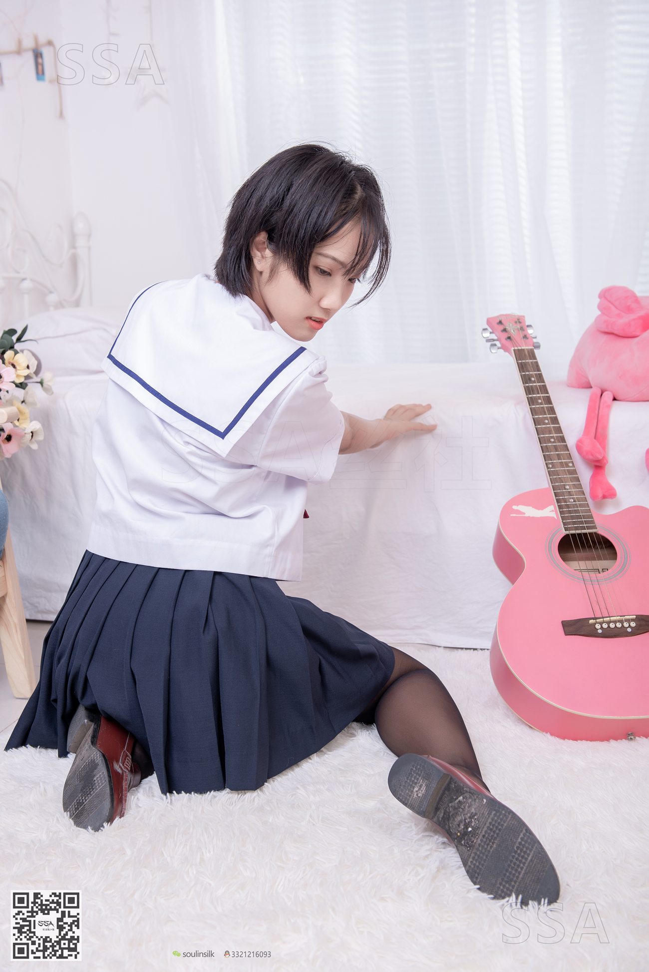 图片[91]-[SSA丝社]超清写真 NO.169 小佩 JK制服黑丝[148P] – 速更版-美库