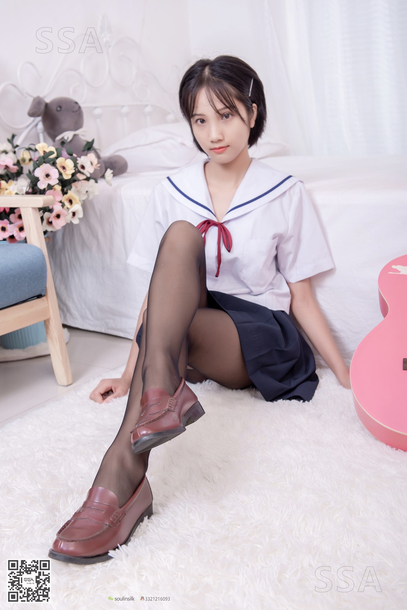 图片[101]-[SSA丝社]超清写真 NO.169 小佩 JK制服黑丝[148P] – 速更版-美库