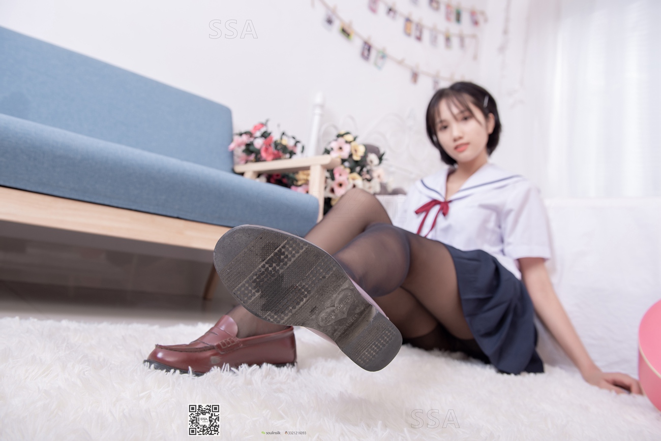 图片[103]-[SSA丝社]超清写真 NO.169 小佩 JK制服黑丝[148P] – 速更版-美库