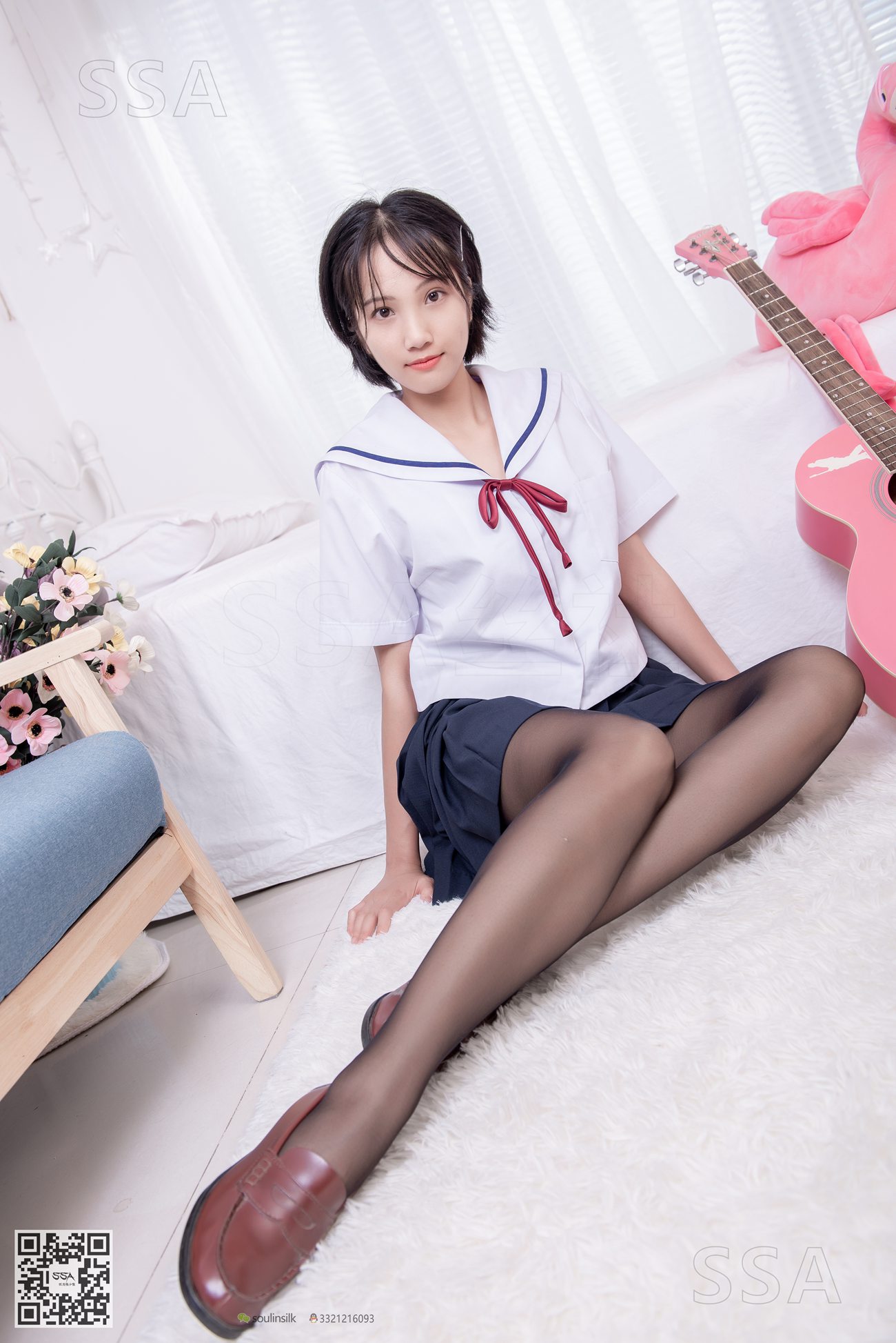 图片[106]-[SSA丝社]超清写真 NO.169 小佩 JK制服黑丝[148P] – 速更版-美库